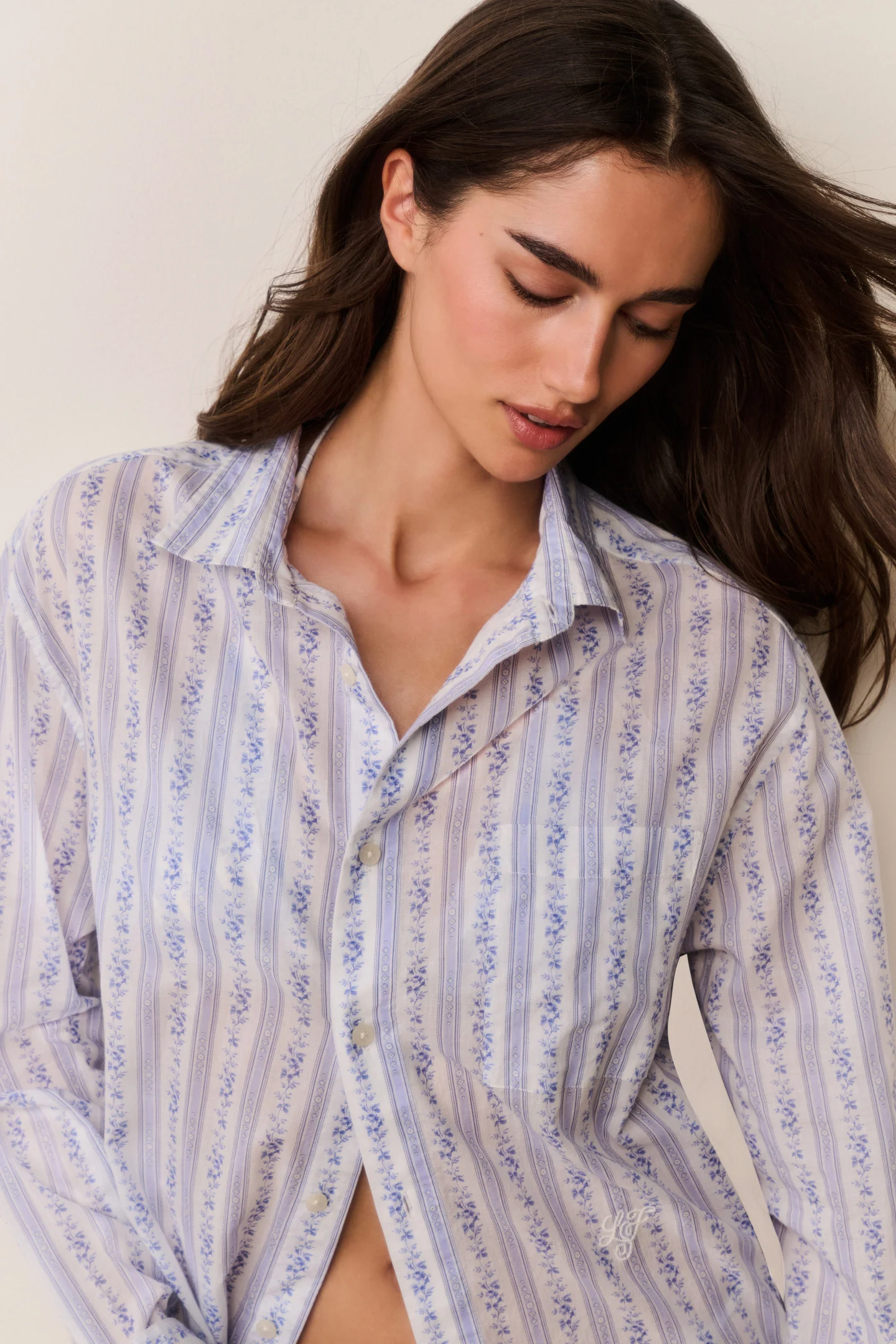 Hudley Unisex Shirt - DENIM SKY - Image 3