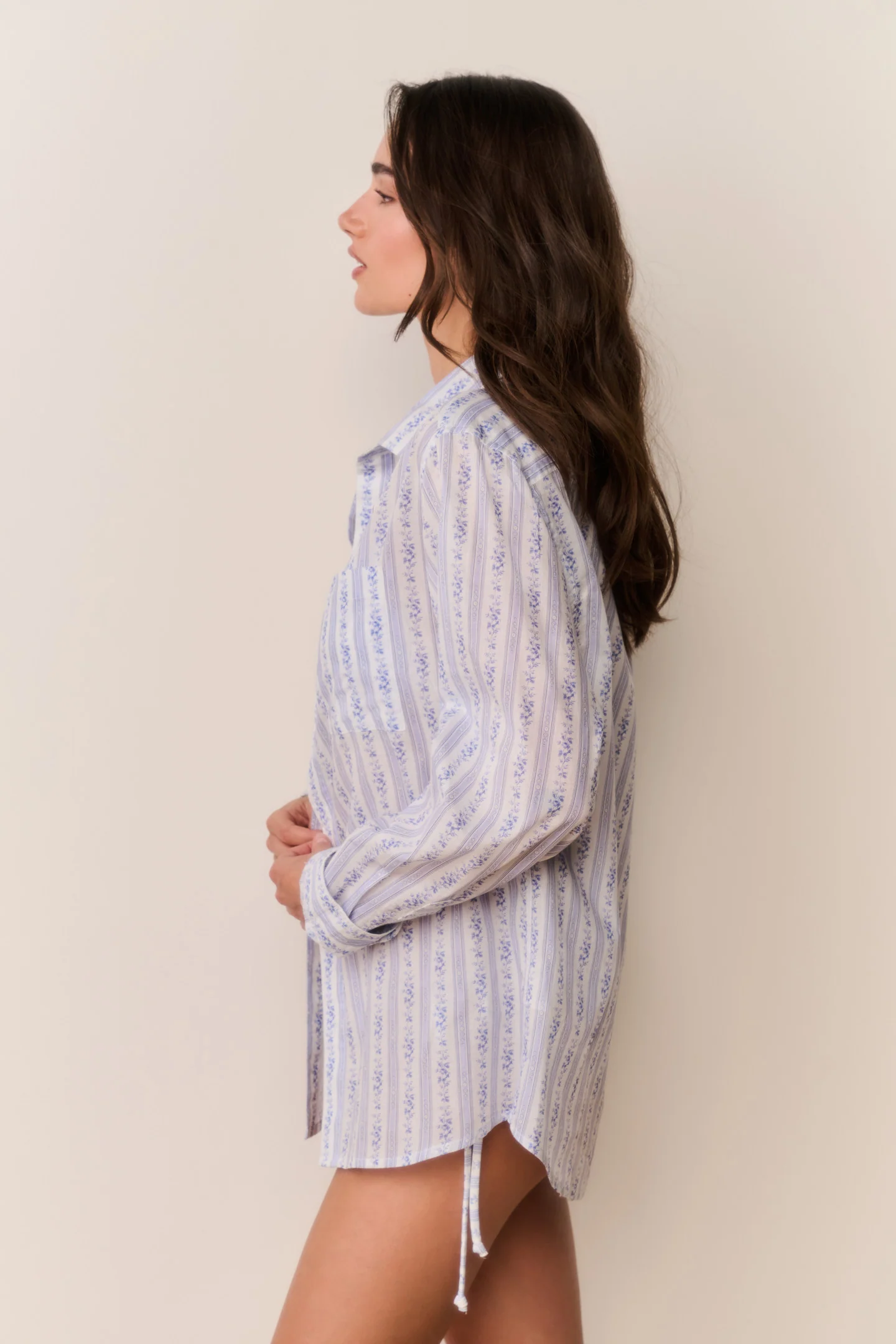 Hudley Unisex Shirt - DENIM SKY - Image 5