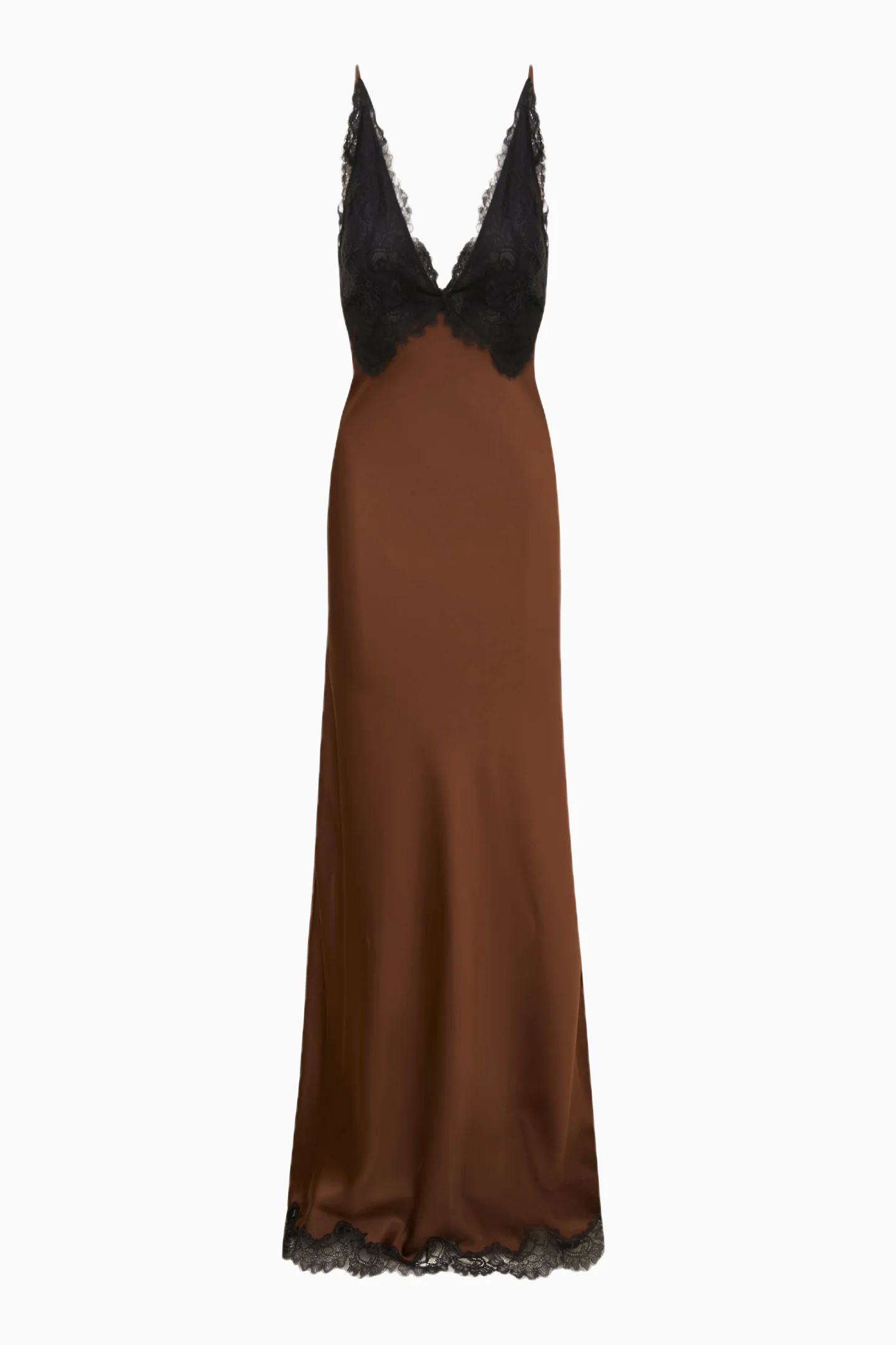 Iridia Satin Maxi Slip Dress - Image 9
