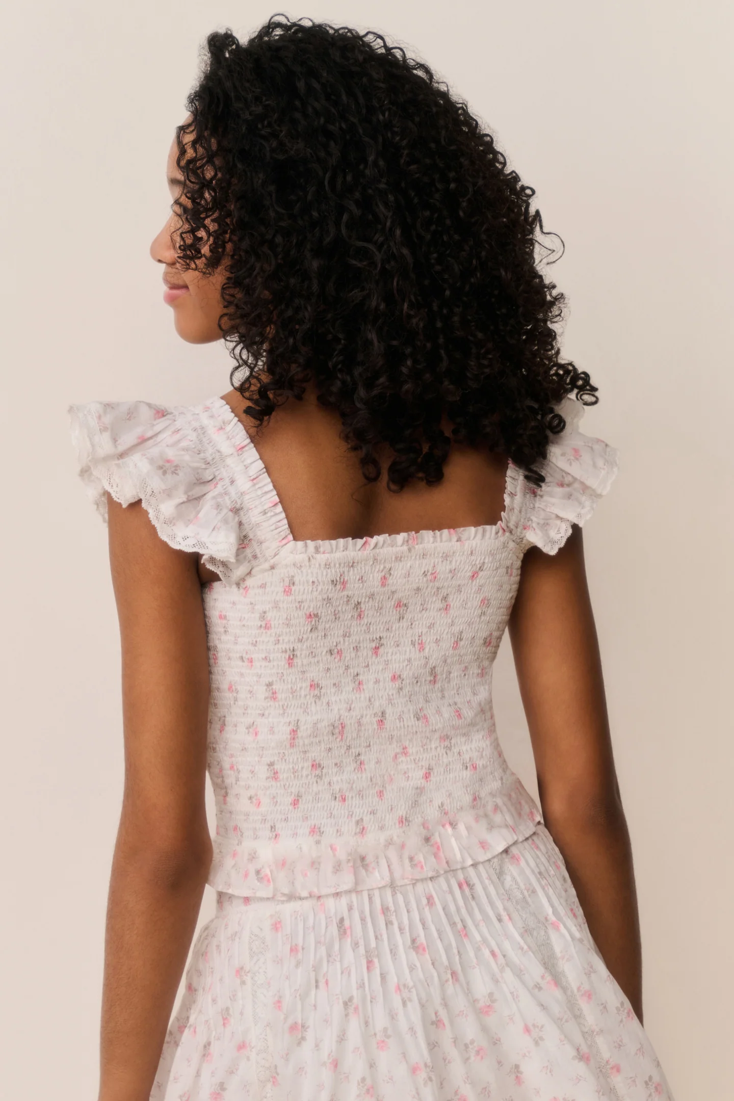 Tween Jeanna Floral Cotton Top - Image 7