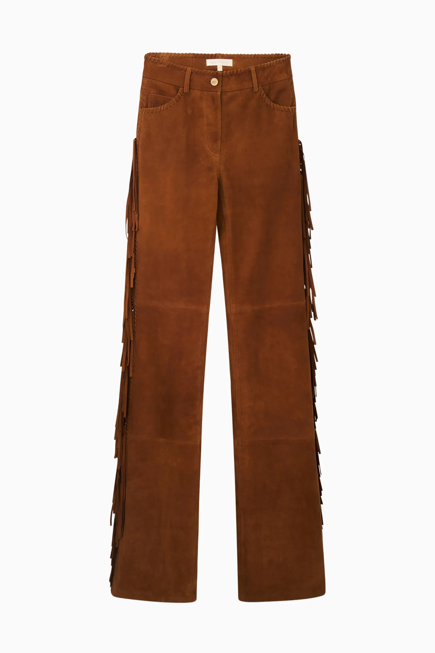 Jenya Suede Fringe Pant - Image 5