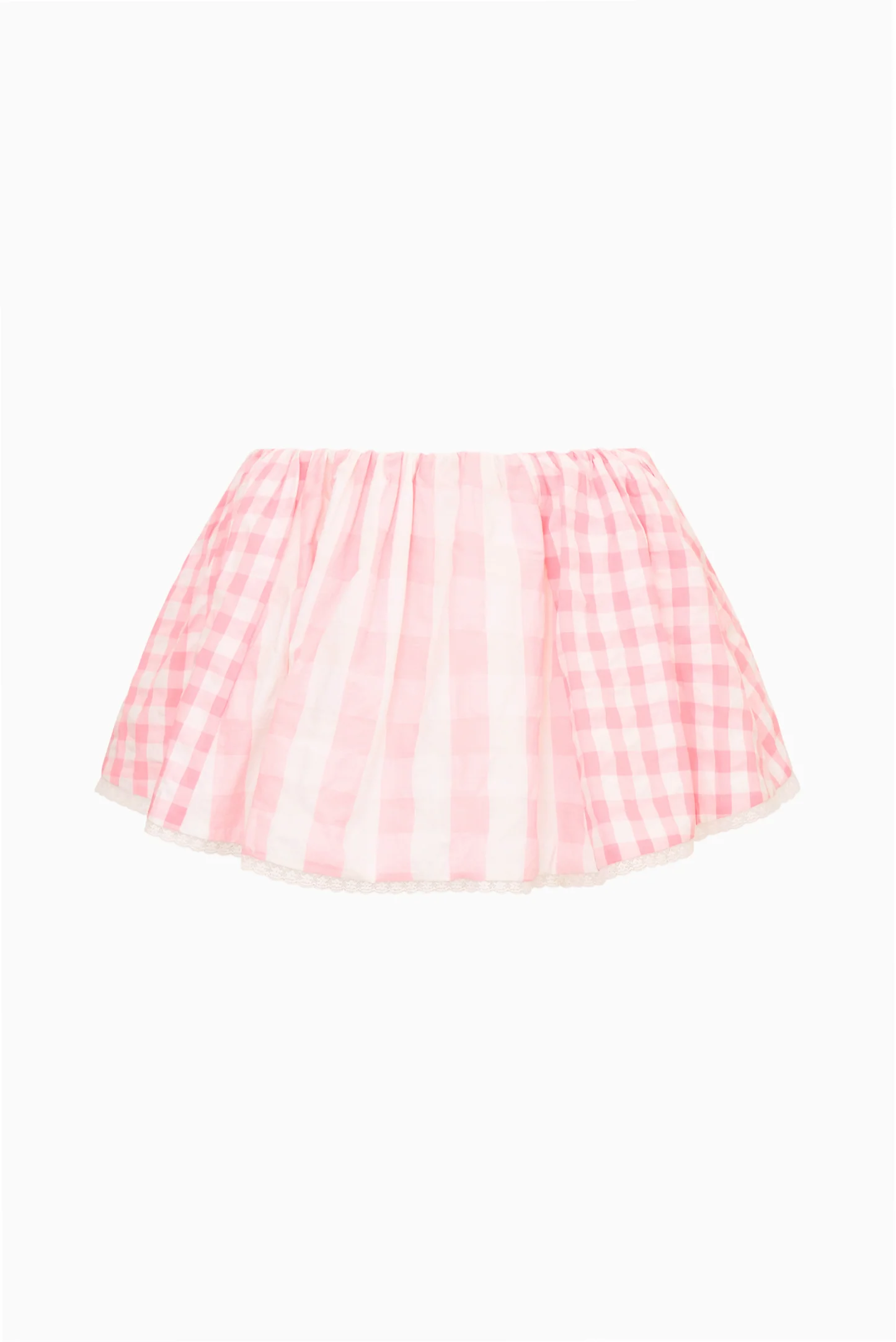 Jonie Seersucker Mini Skort - Image 2