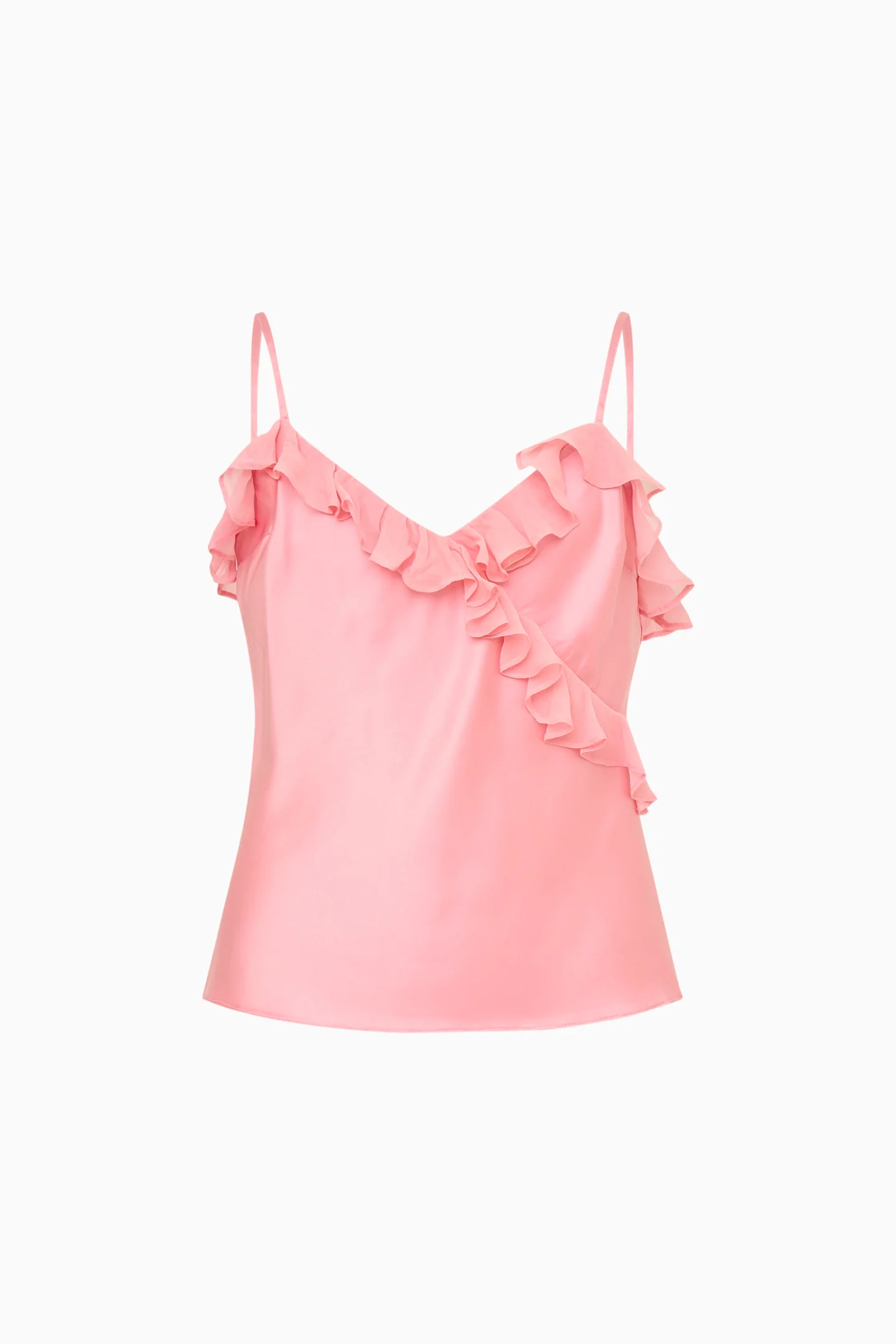 Tween Kalea Charmeuse Ruffle Top - Image 5