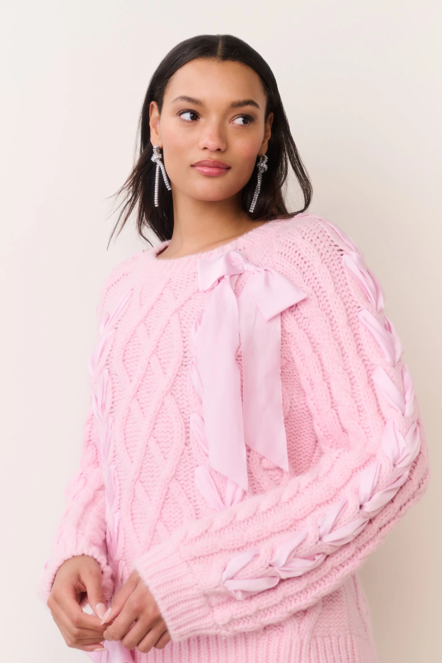 Kloss Alpaca-Blend Ribbon Pullover - Image 2