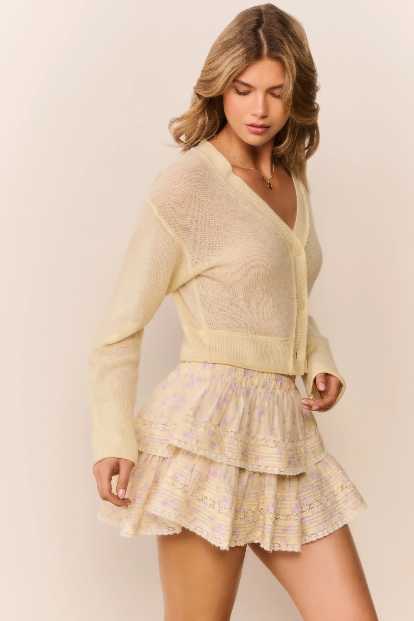 Lawrence Lightweight Cashmere Cardigan - Image 4