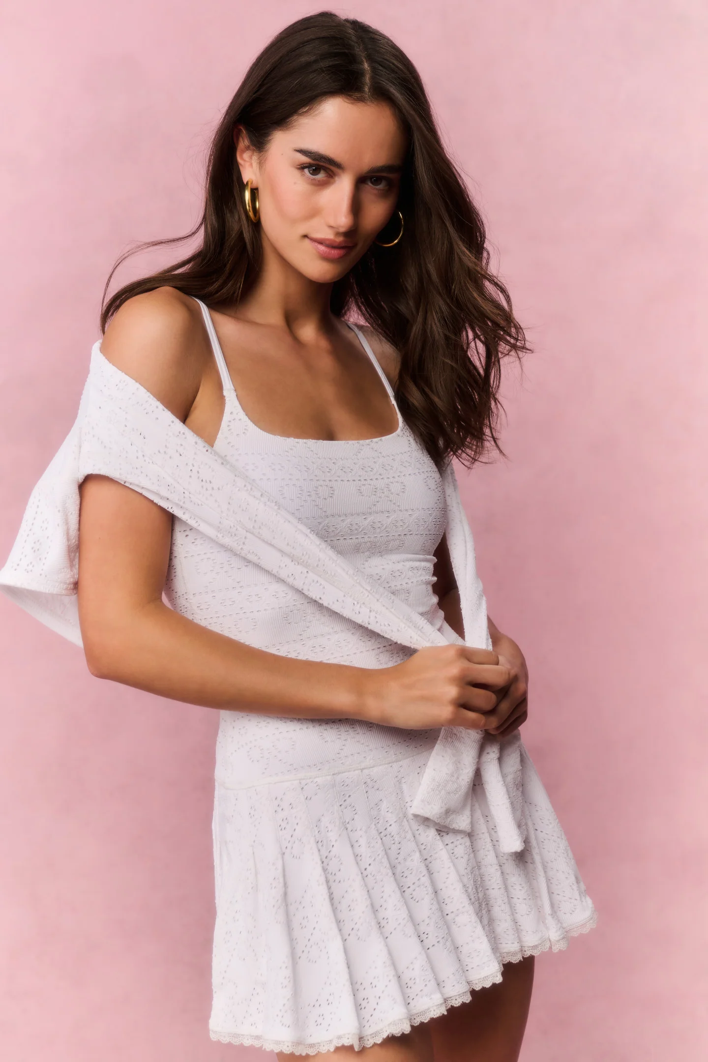 Leala Eyelet Active Dress - Image 4