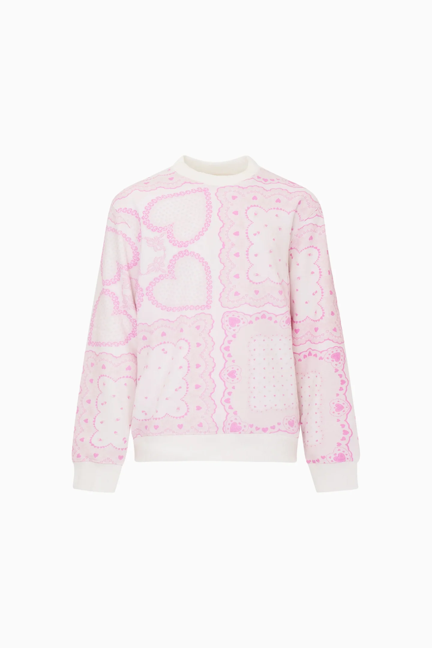 Tween Leila Heart Print Pullover - Image 5