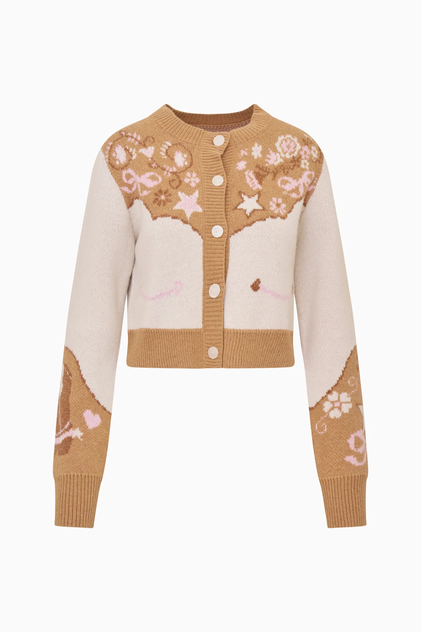 Leyah Wool-Blend Saddle Up Cardigan - Image 10