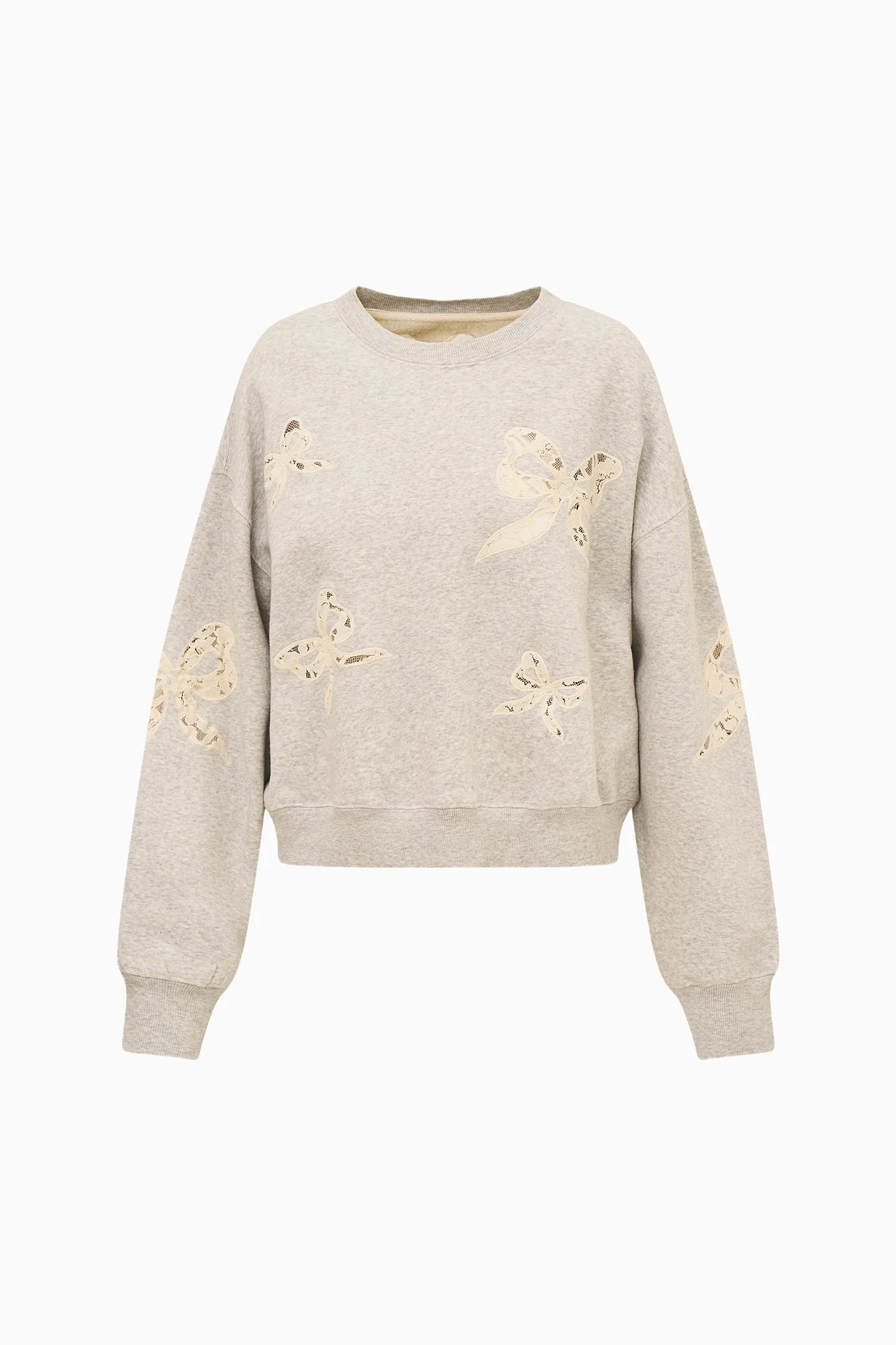 Linetta Lace Bow Pullover - Image 4