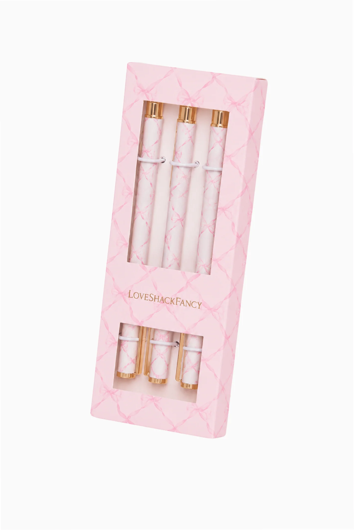 Heirloom Print Pen Set - PINK PEPPERMINT