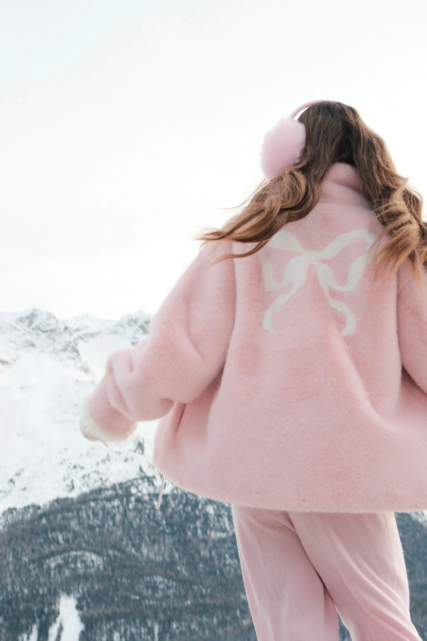 LoveShackFancy x MAX&MOI Vanessa Faux Fur Jacket - Image 2