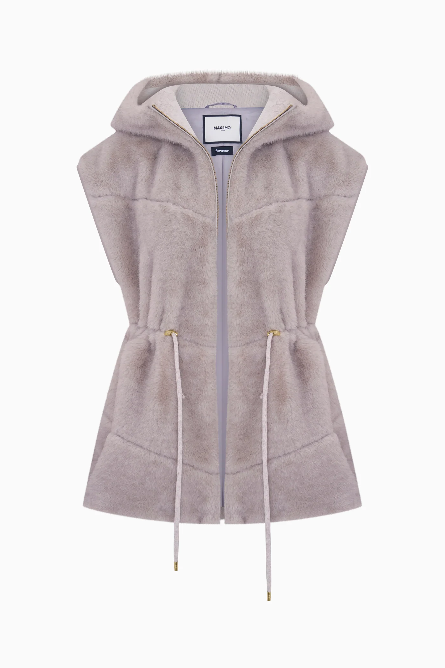 LoveShackFancy x MAX&MOI Valora Faux Fur Vest - Image 7