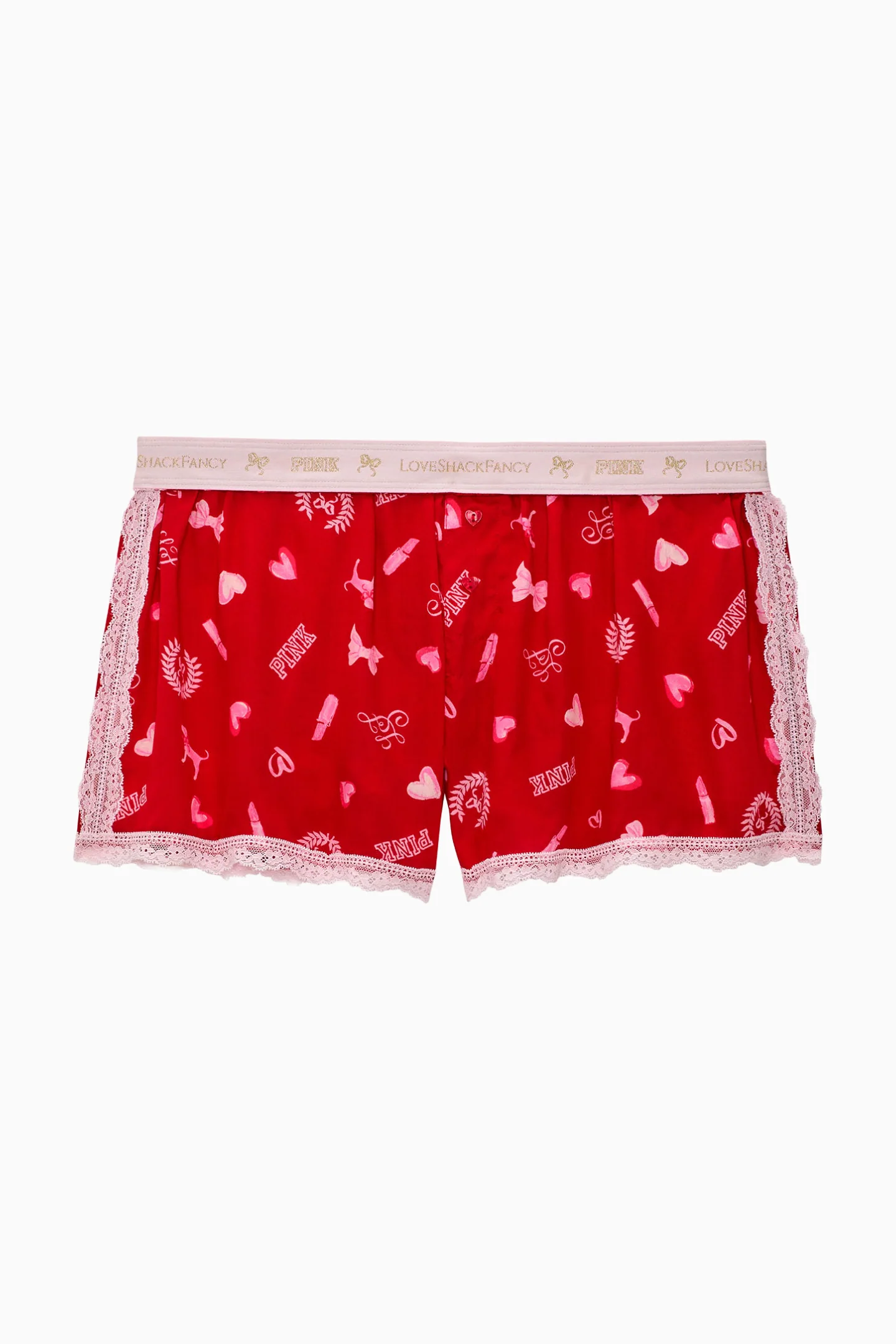 PINK x LoveShackFancy Boxy Shorts - Image 4
