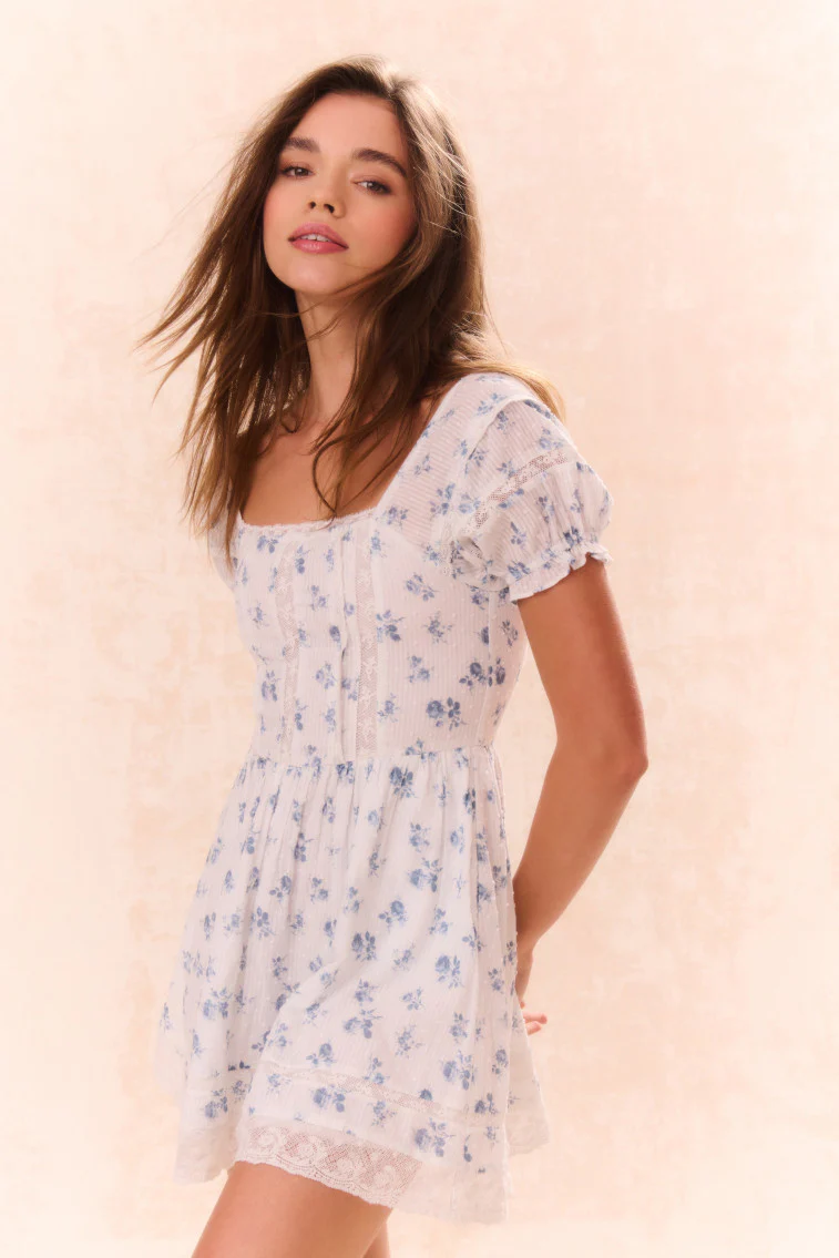 Girls Magica Floral Dress - Image 2