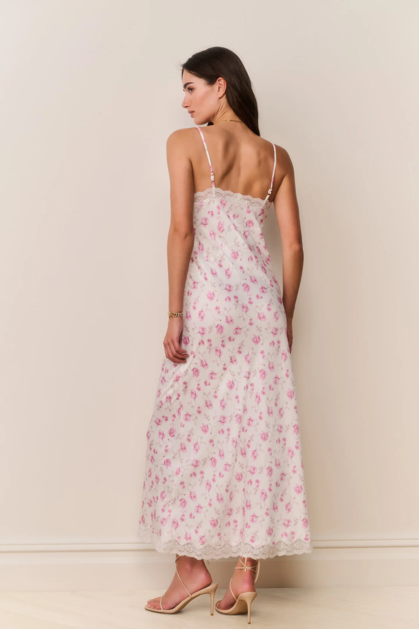 Manuela Heirloom Print Maxi Slip Dress - STERLING DUSK - Image 5