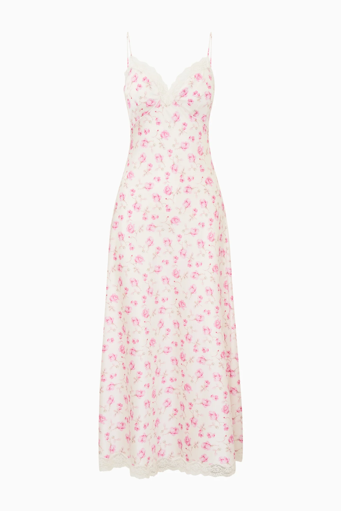 Manuela Heirloom Print Maxi Slip Dress - STERLING DUSK - Image 6