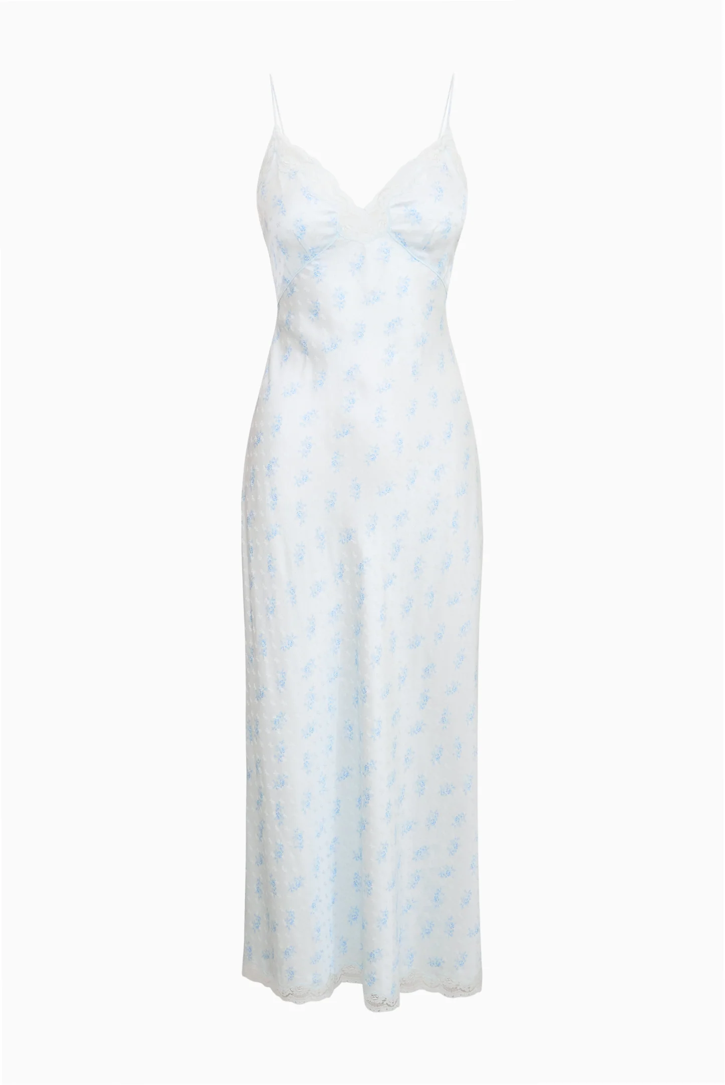 Manuela Silk-Blend Maxi Slip Dress - Image 6