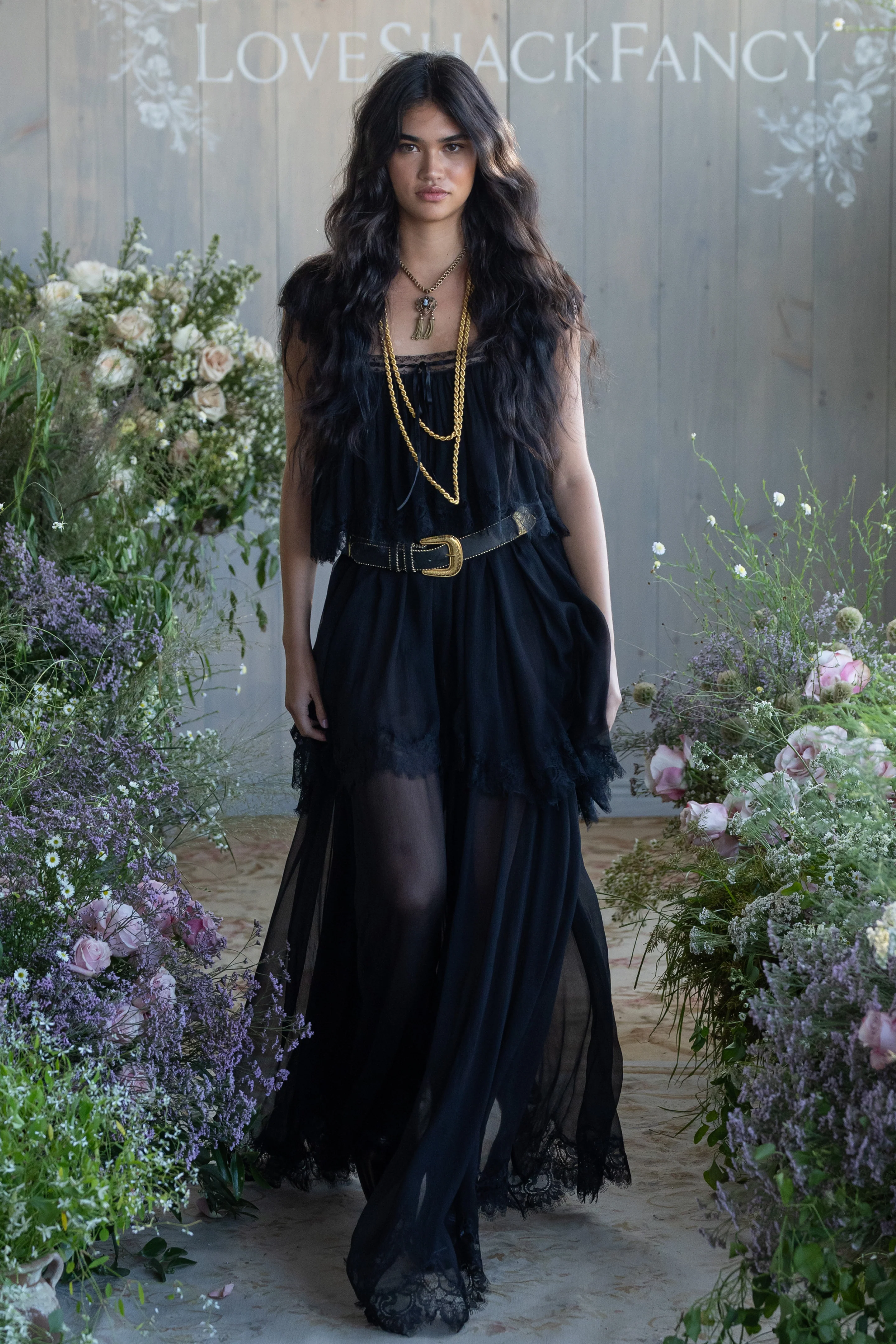 Maralee Silk Chiffon Maxi Dress - Image 5