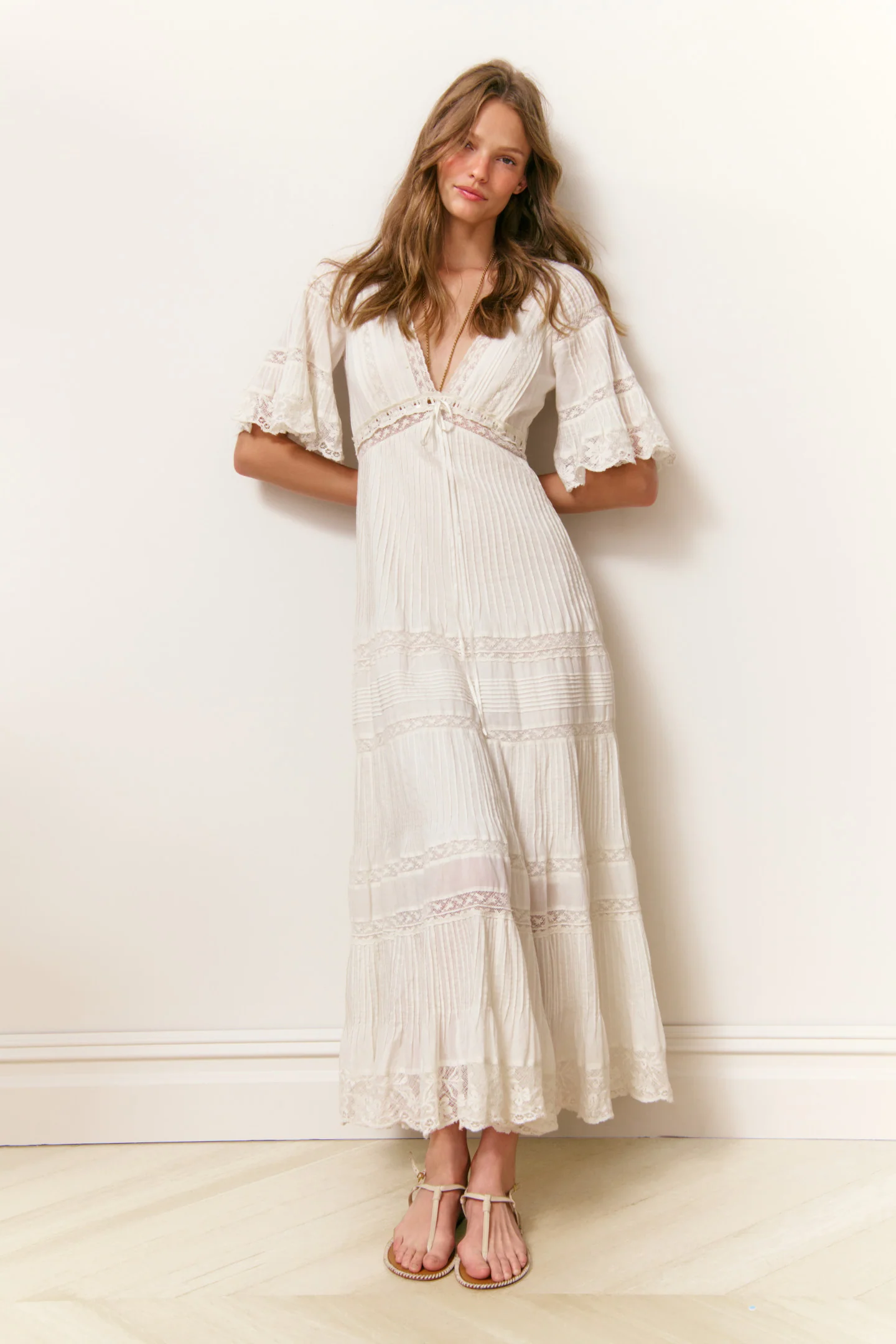 Marlowe Cotton Midi Dress