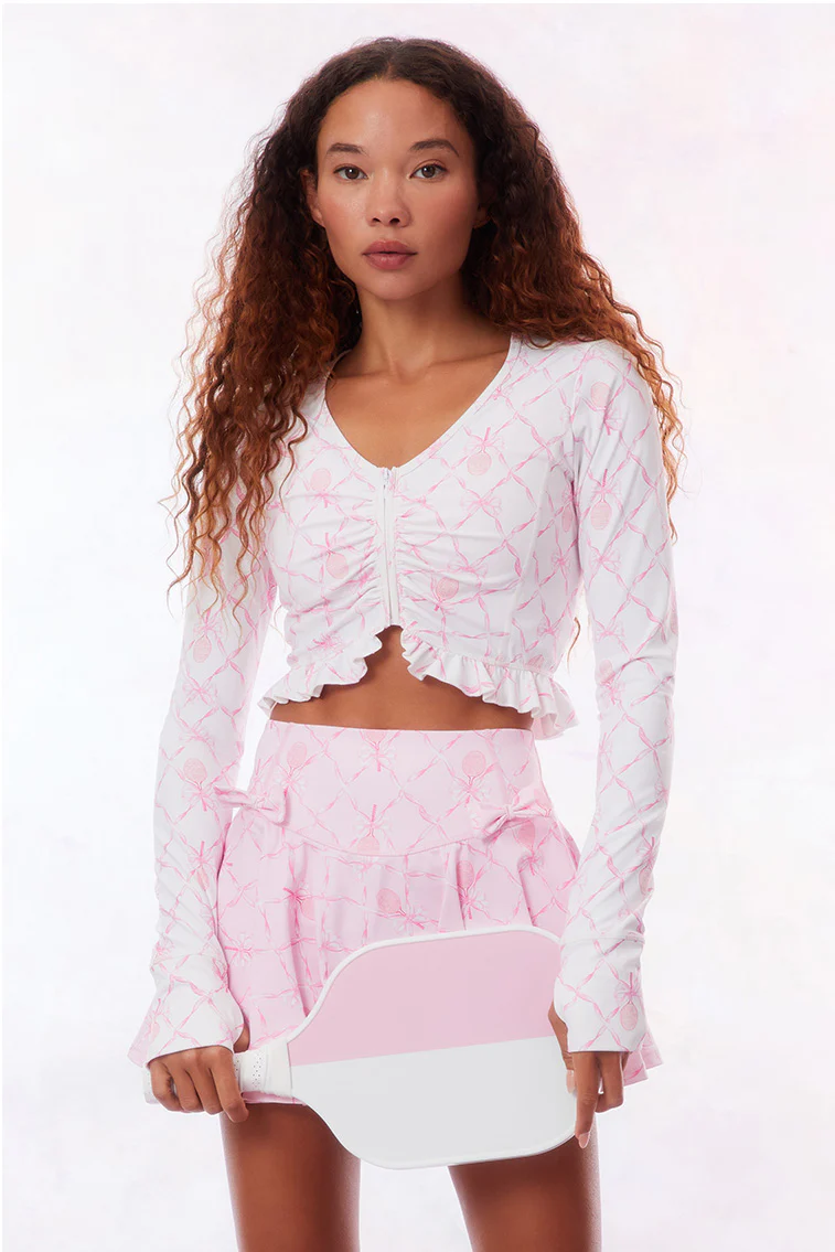 Medway Zip-Up Active Jacket-SWEETHEART PINK - Image 3