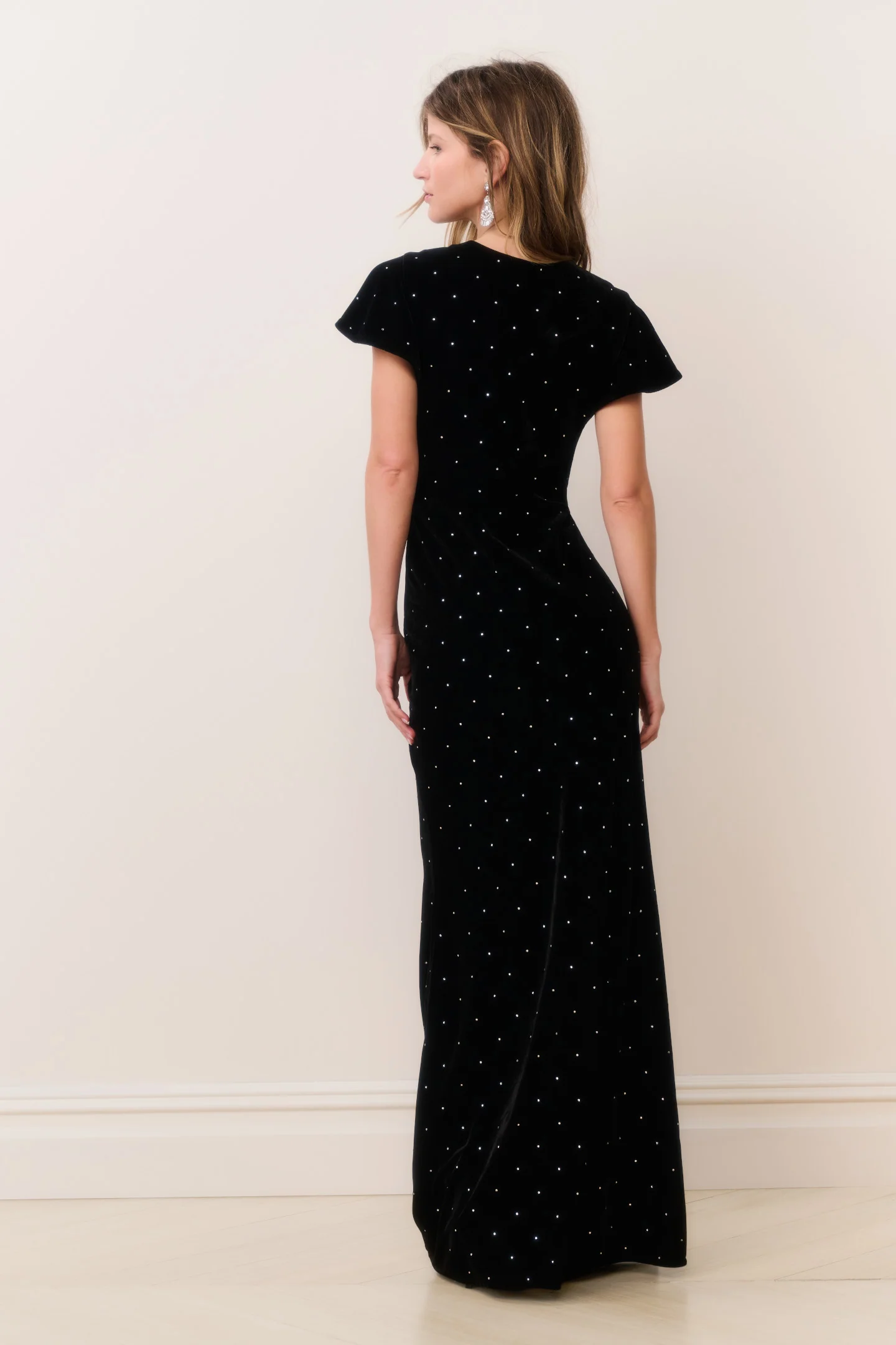 Melora Velvet Maxi Dress - Image 4