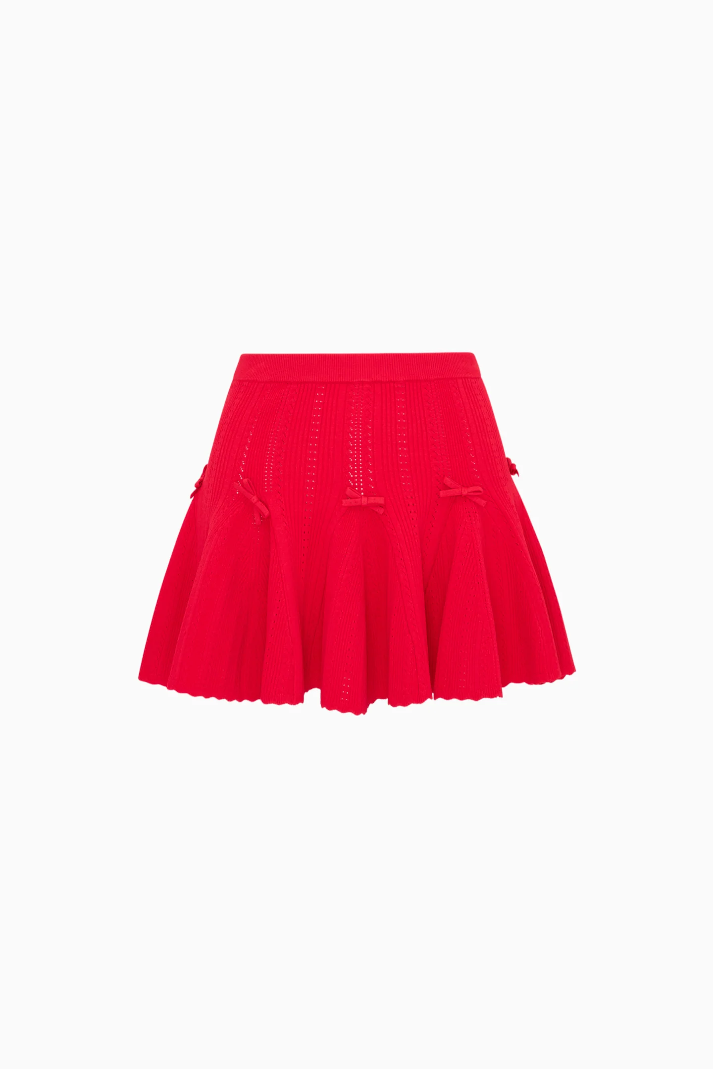 Meryl Rib Pointelle Mini Skirt - Image 5