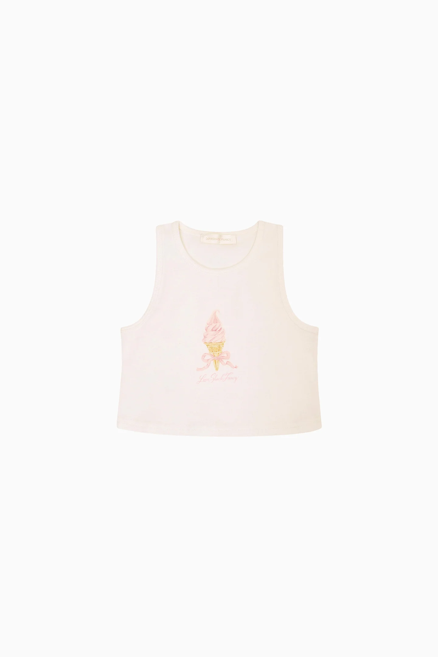 Little Girls Vanilla Twirl Kaleen Tank - Image 3