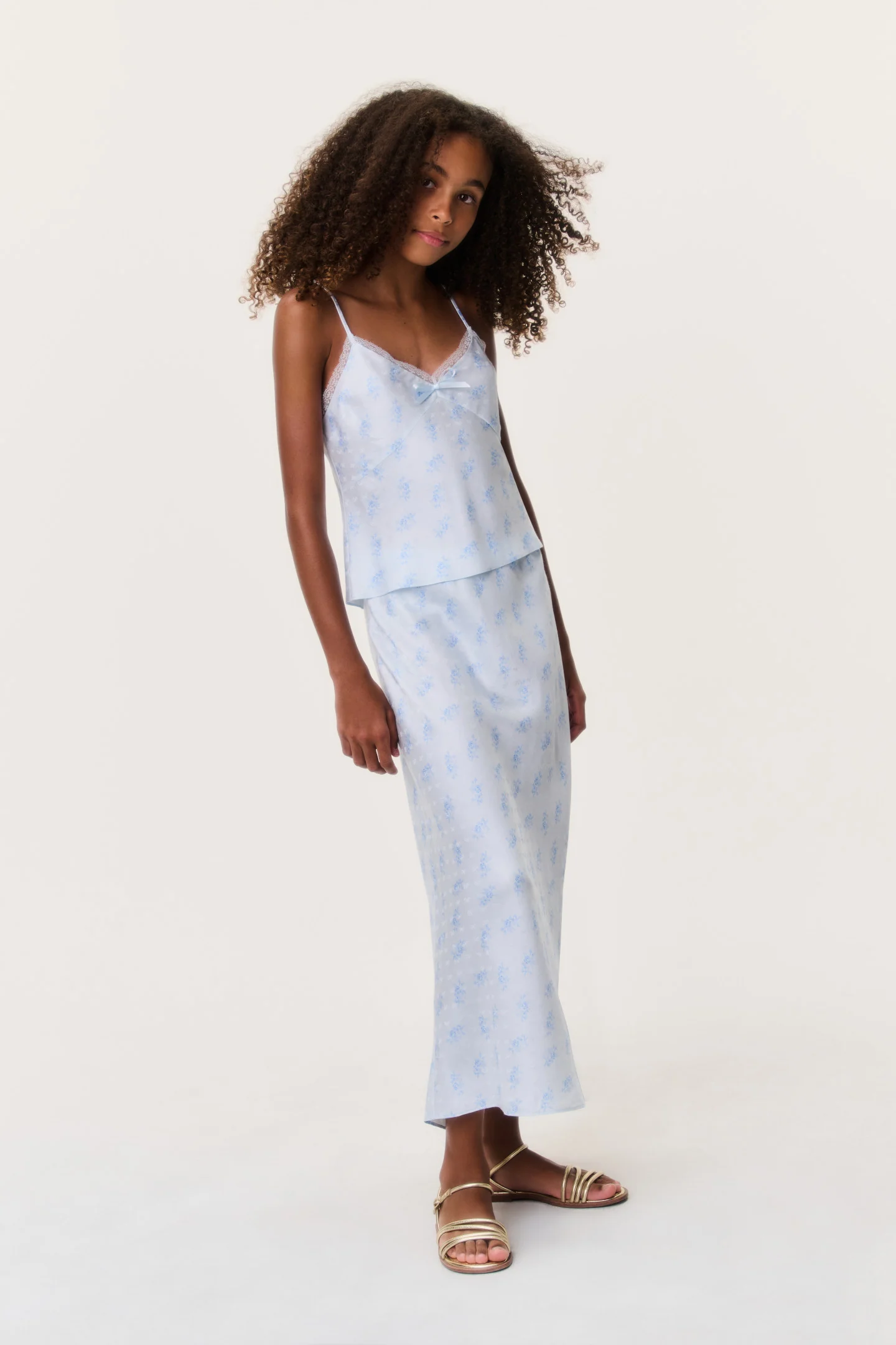 Tween Silk-Blend Kalo Skirt - Image 2
