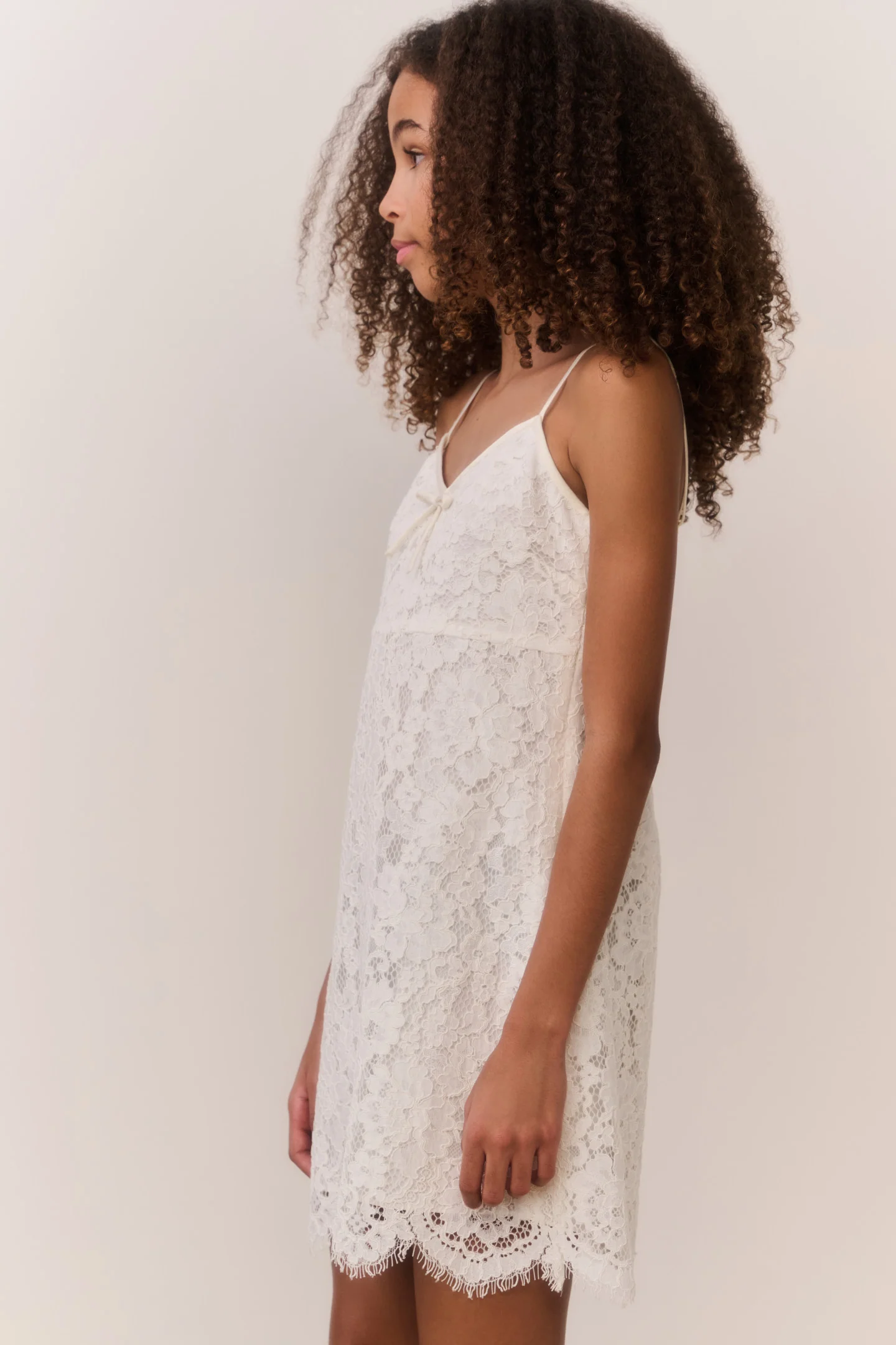 Tween Petaline Lace Mini Dress - Image 3
