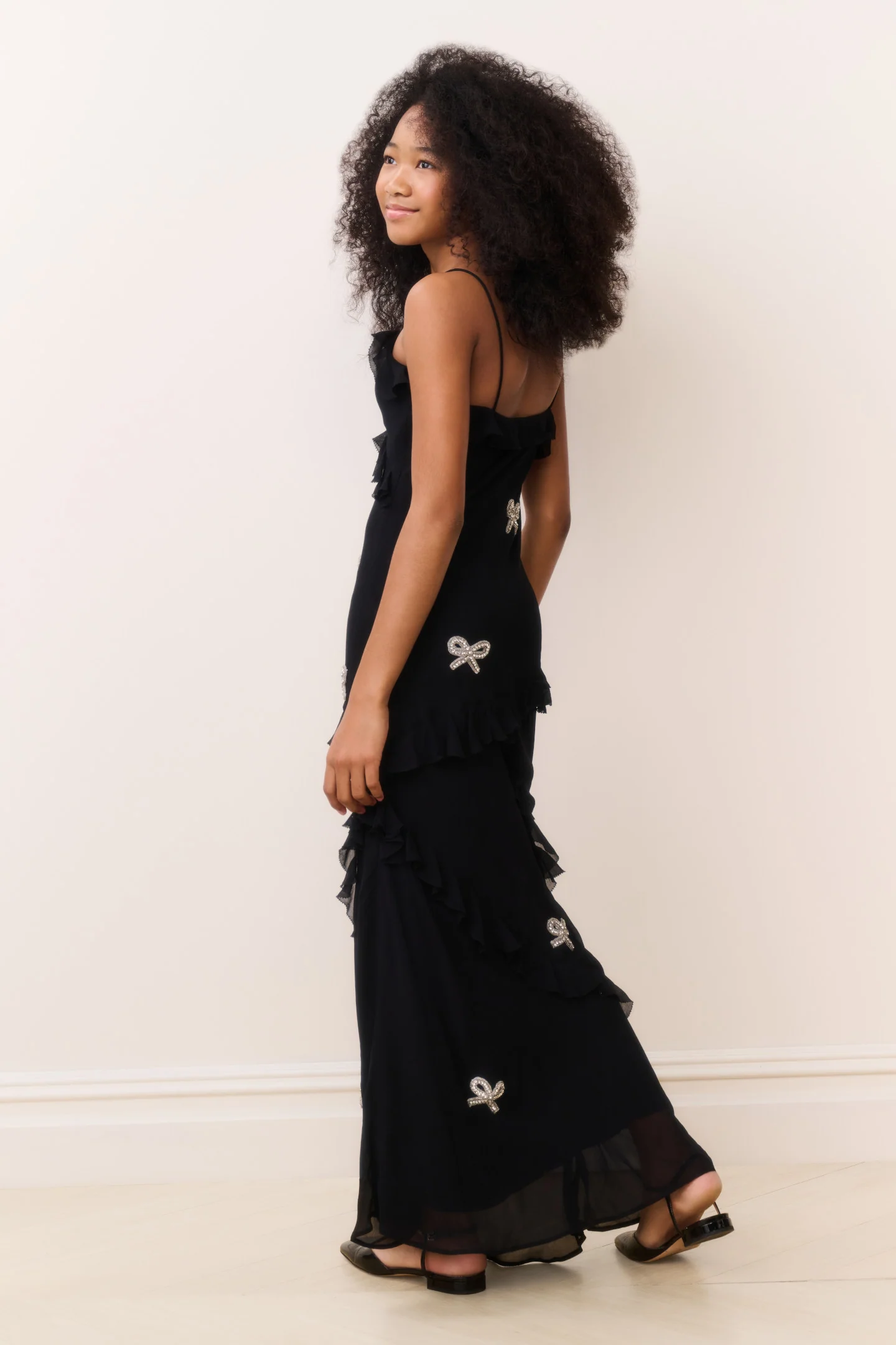 Tween Mini Rialto Crystal Bow Dress - Image 3