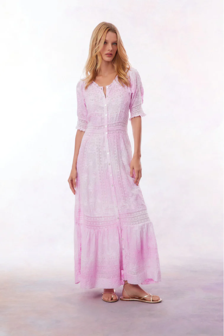 Minka Maxi Dress-PEONY PINK - Image 7
