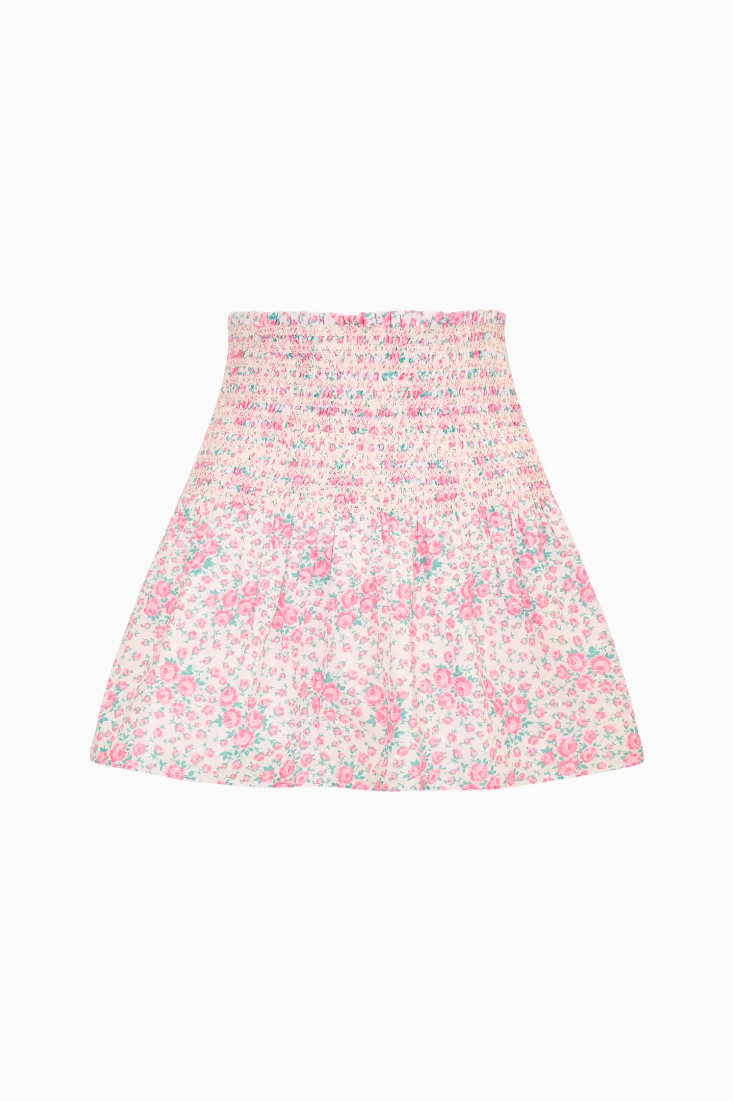 Re-Edition Misty Floral Cotton Mini Skirt - Image 6