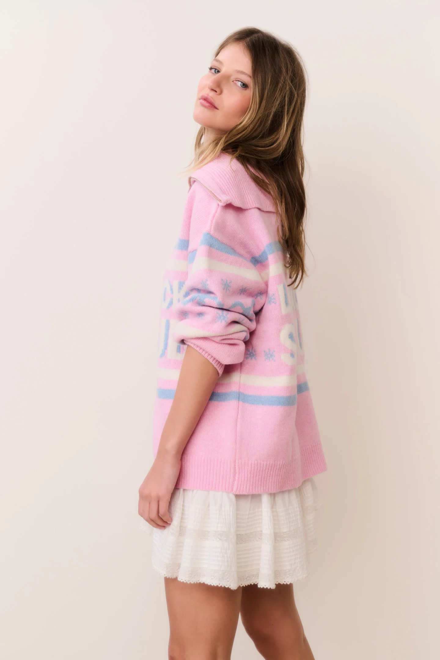 Mitsy Wool Ski Club Sweater - Image 4