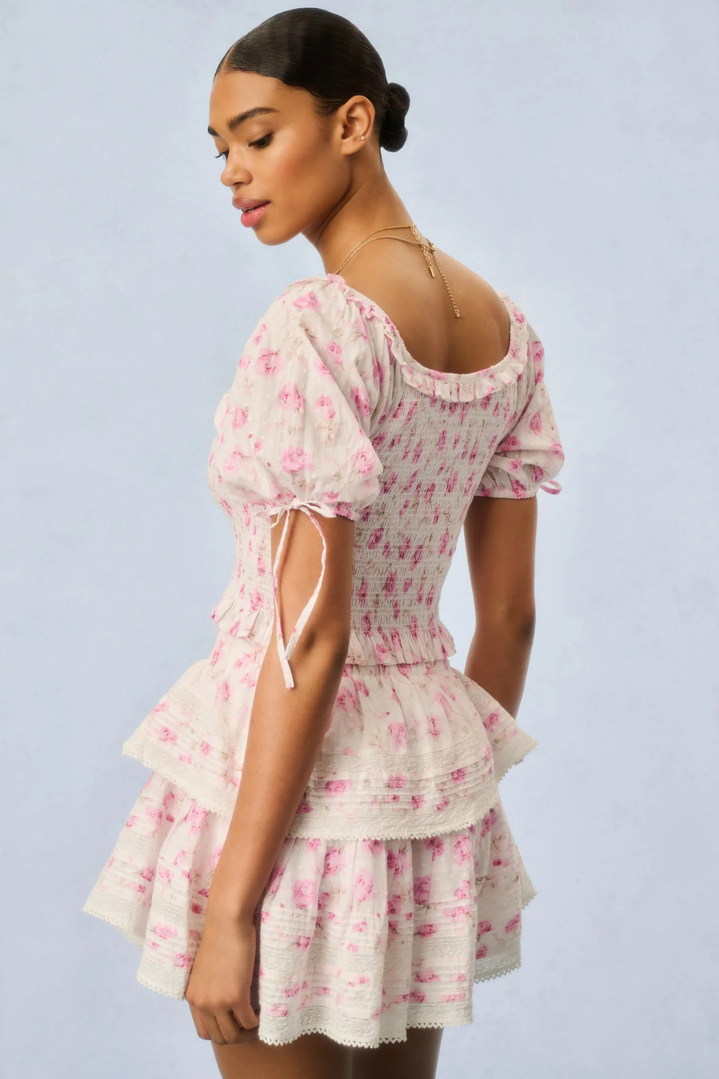 Molly Fragrance Print Top - STERLING DUSK - Image 4