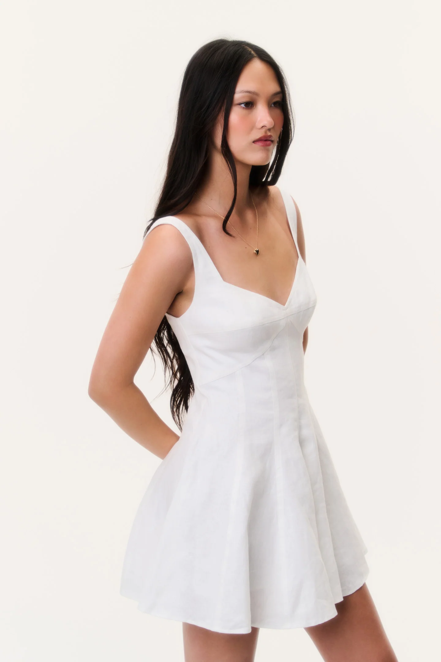 Nabi Linen Mini Dress - Image 4