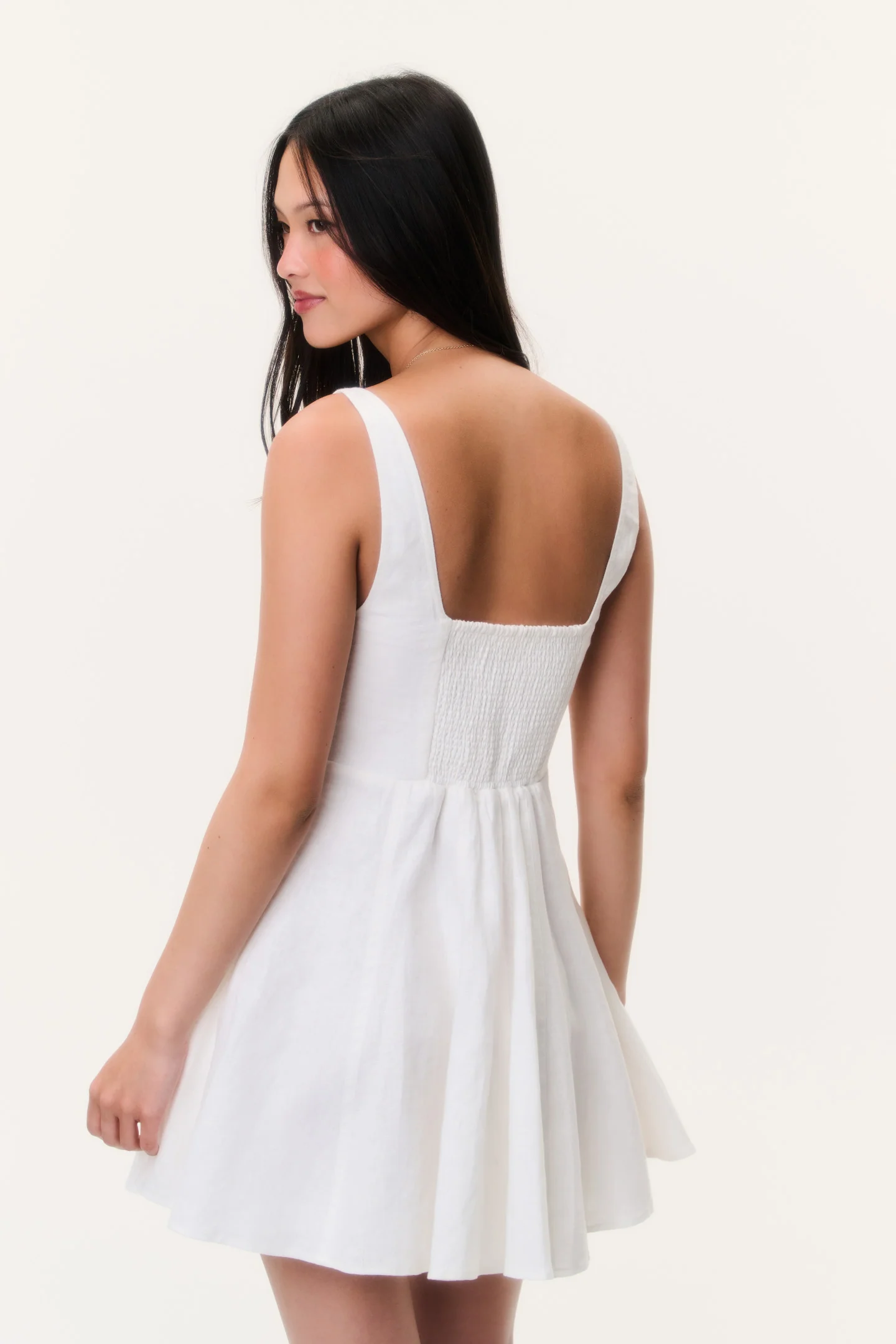 Nabi Linen Mini Dress - Image 5