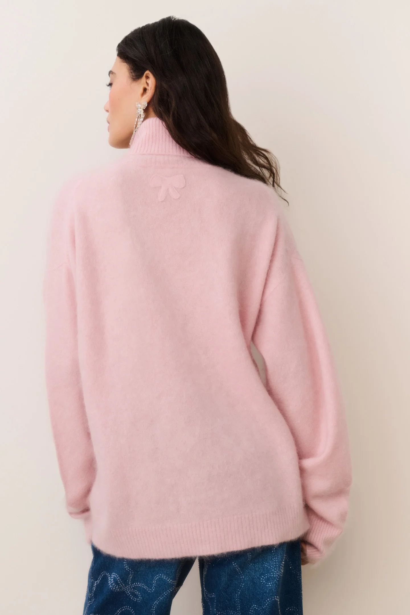 Nia Cashmere Turtleneck Sweater - Image 4