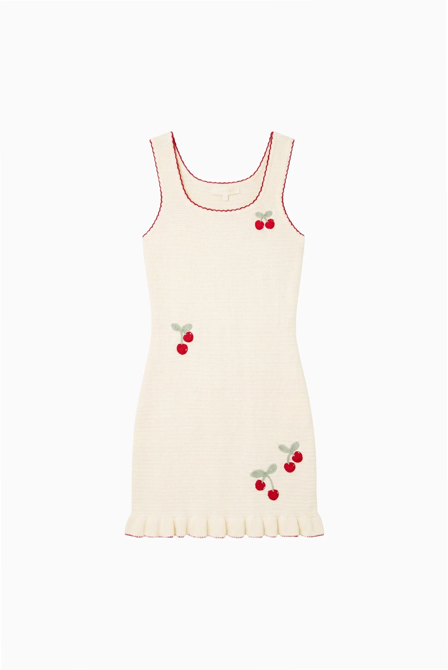 Little Girls Ottie Cherry Dress - Image 4