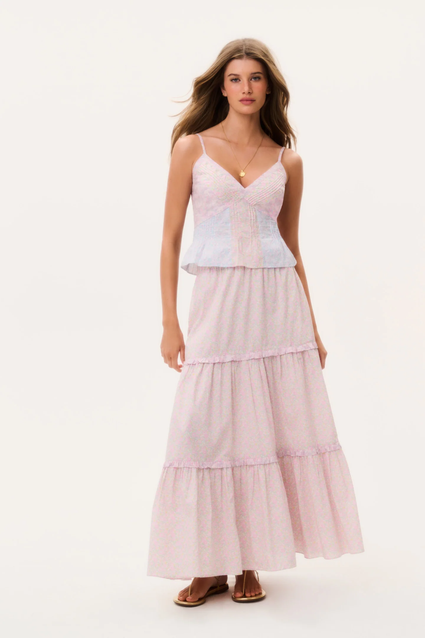 Made With Liberty Fabrics Patten Maxi Skirt - Image 3