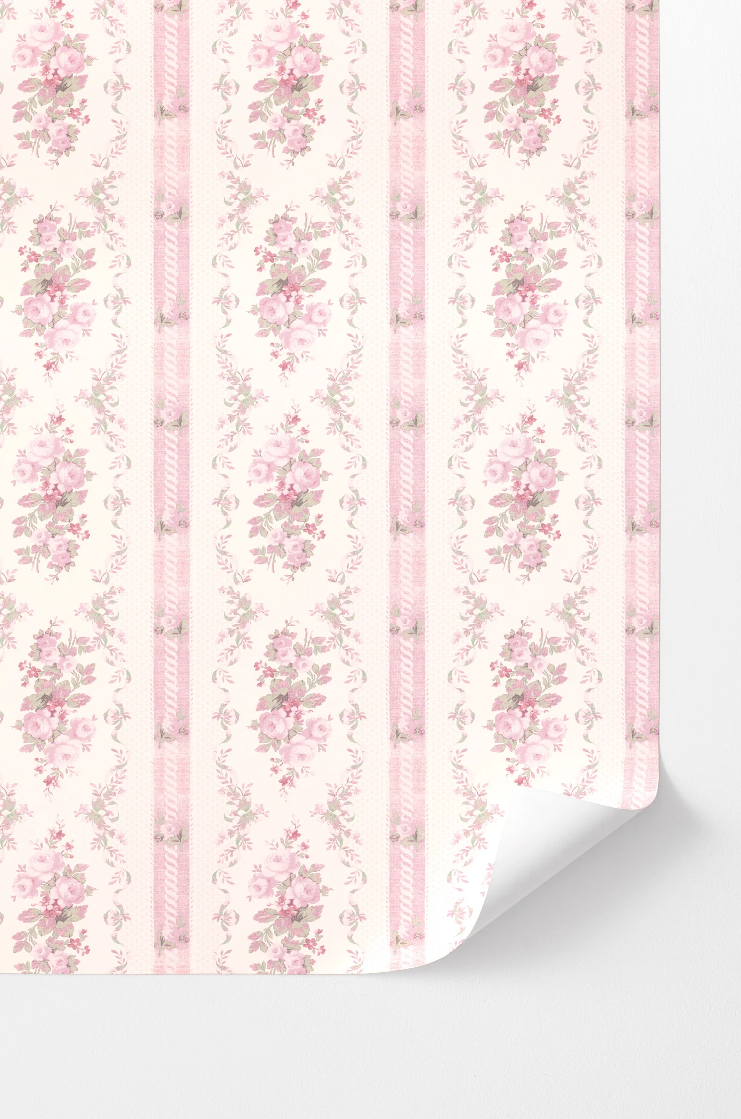 Pink Parfait Peel and Stick Wallpaper - Image 2