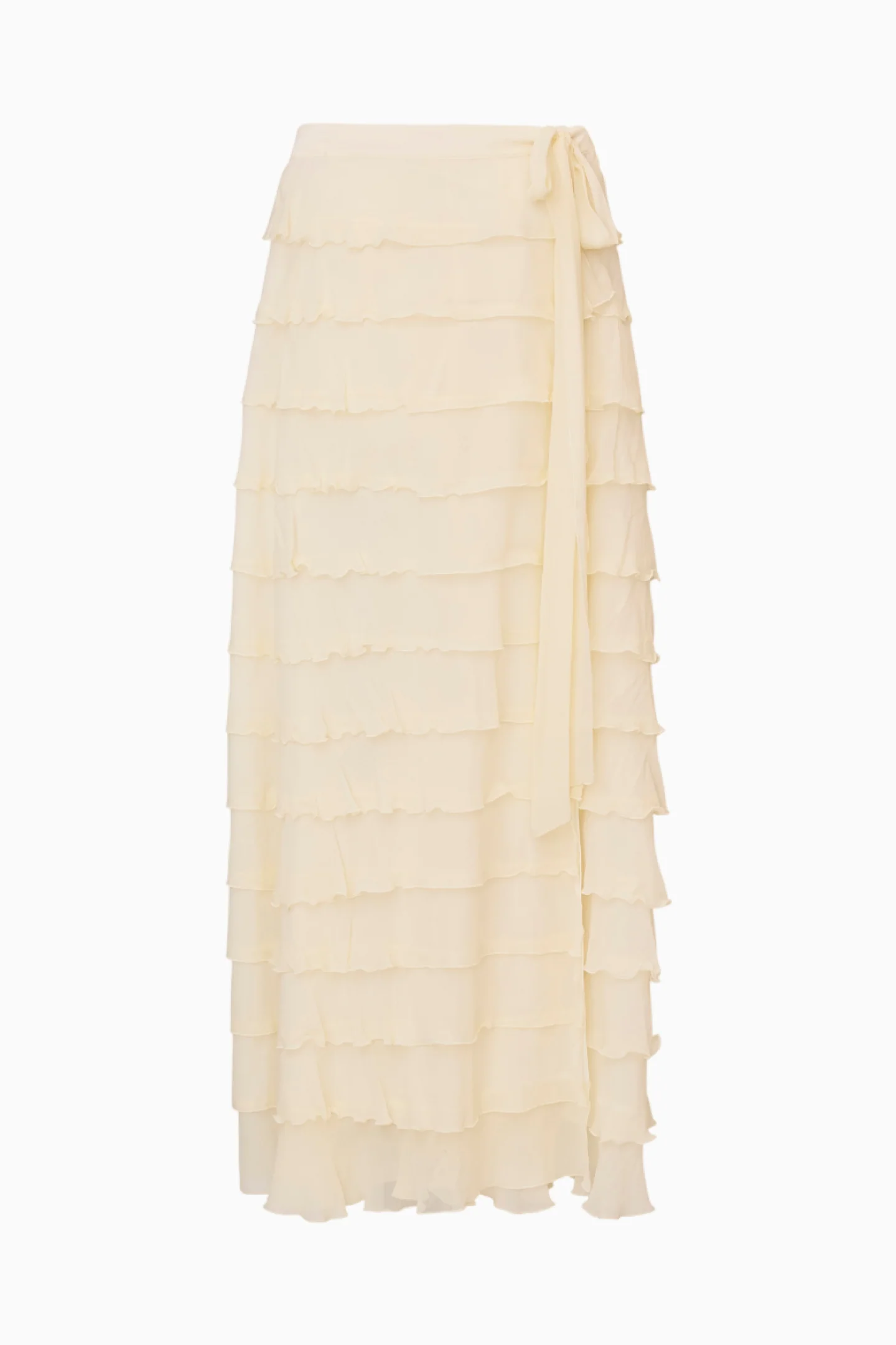 Reiyanette Chiffon Ruffle Skirt - Image 6