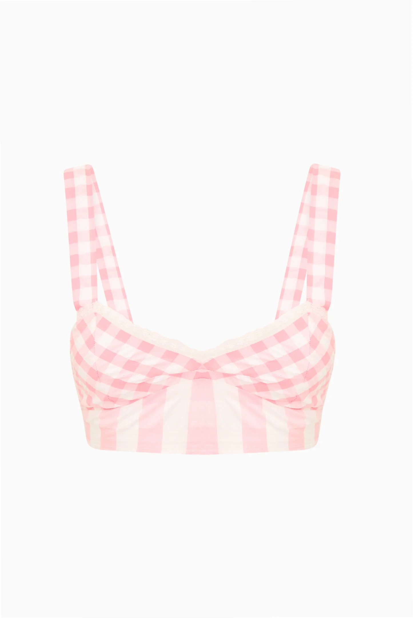 Ricky Seersucker Bralette Top