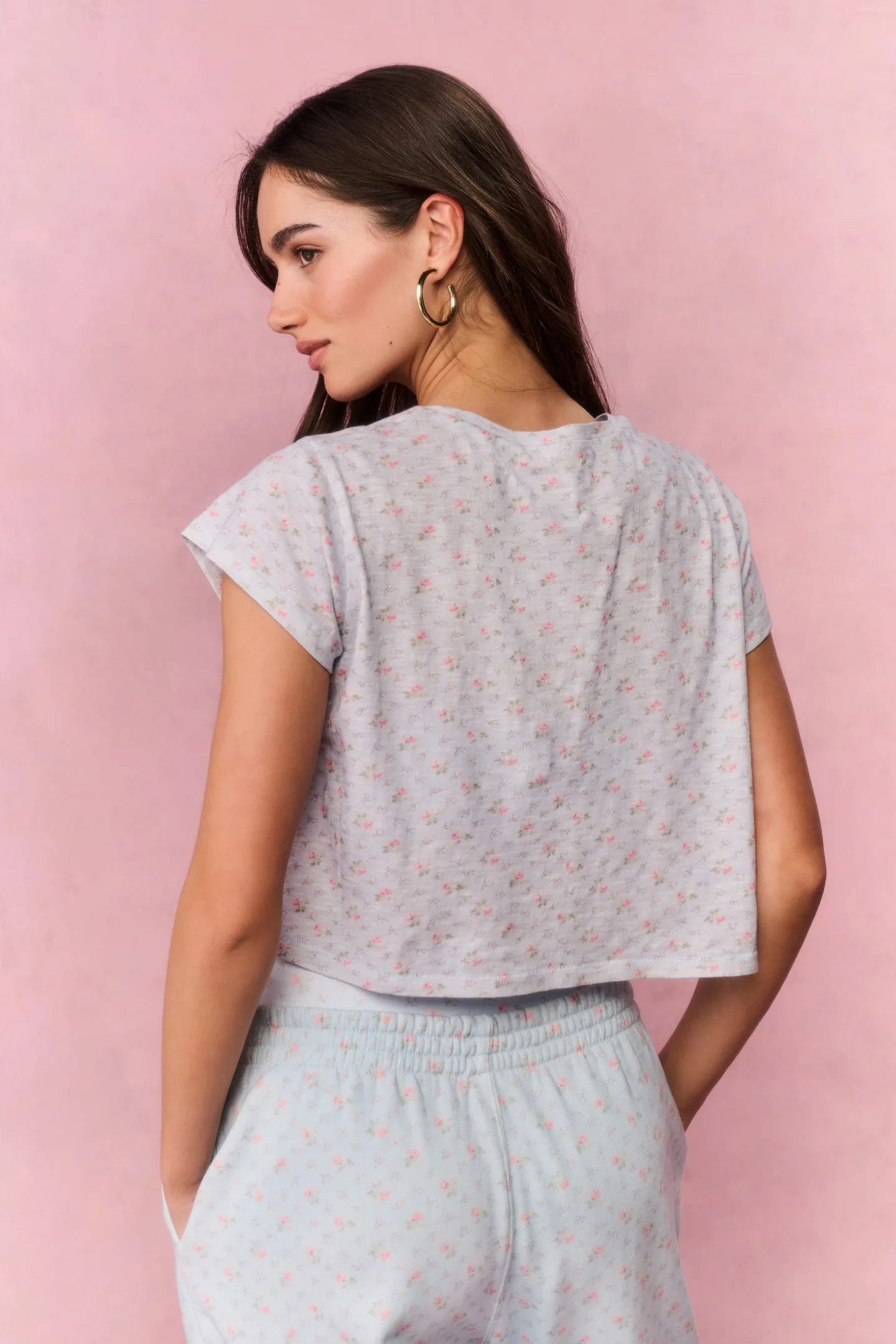Sweetheart Rubin Cropped Tee - Image 9