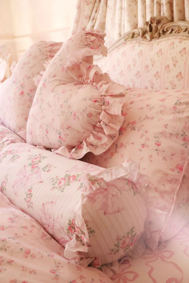 Ruffle Bolster Pillow - Image 6