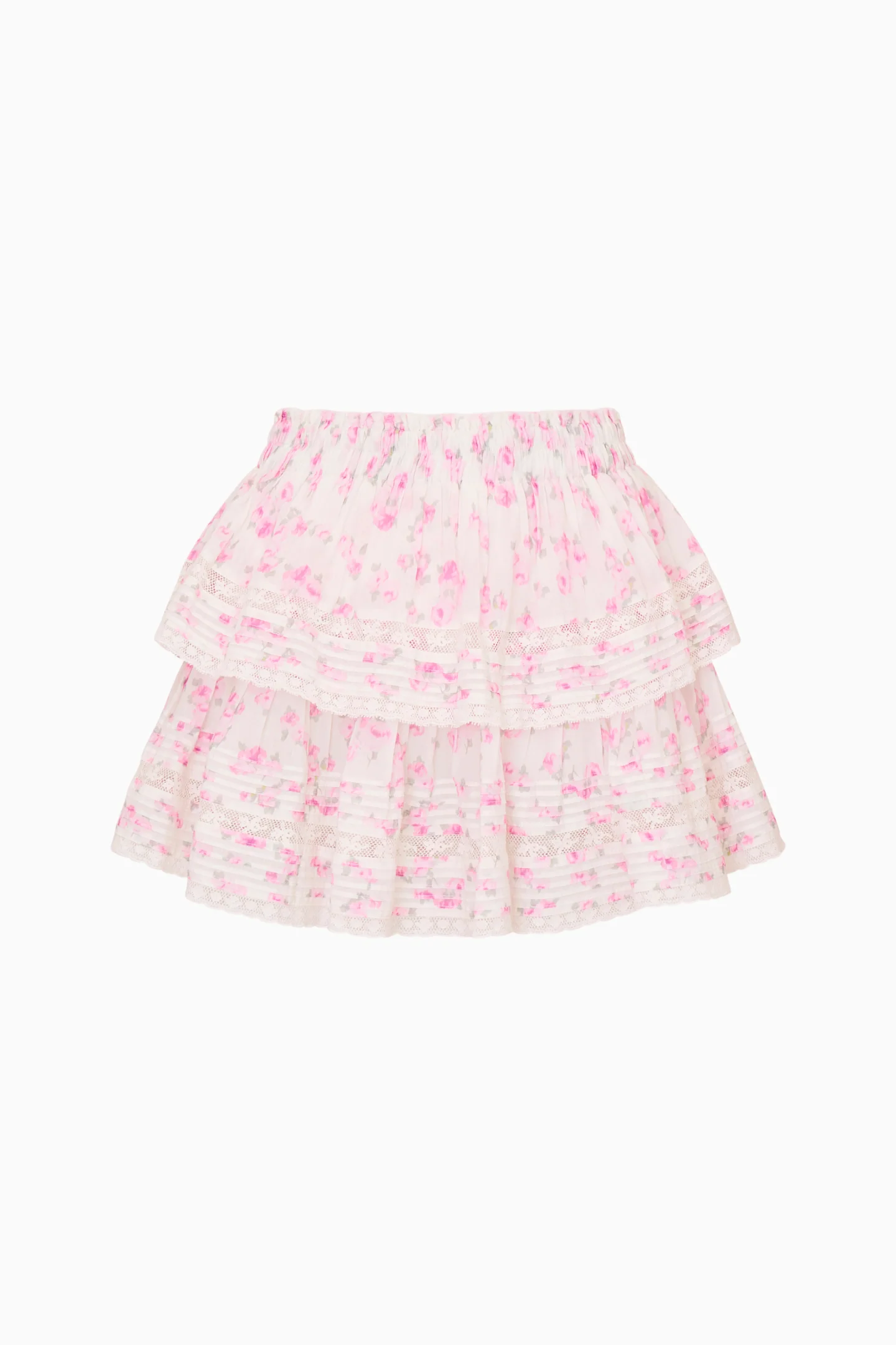 Blooming Floral Ruffle Mini Skirt - Image 10