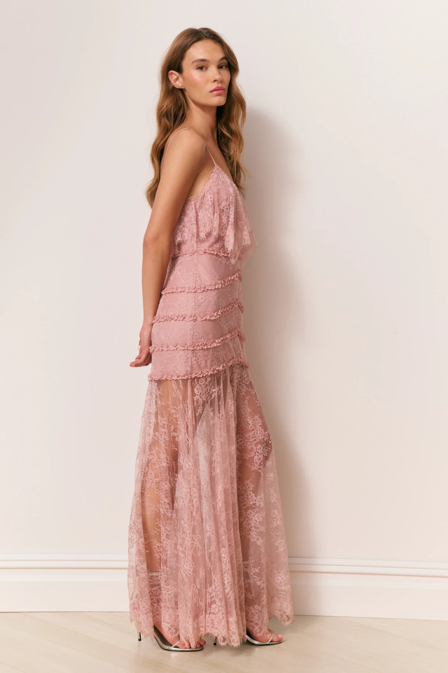 Sandy Lace Maxi Dress - Image 9