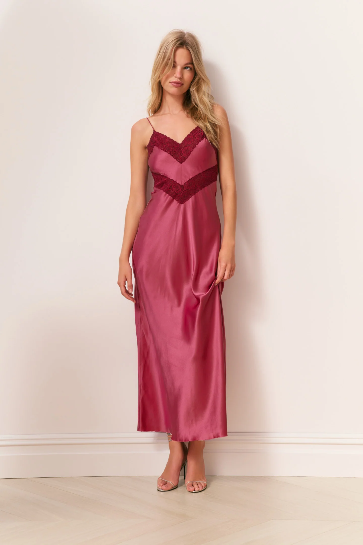 Serita Silk Maxi Dress - Image 3
