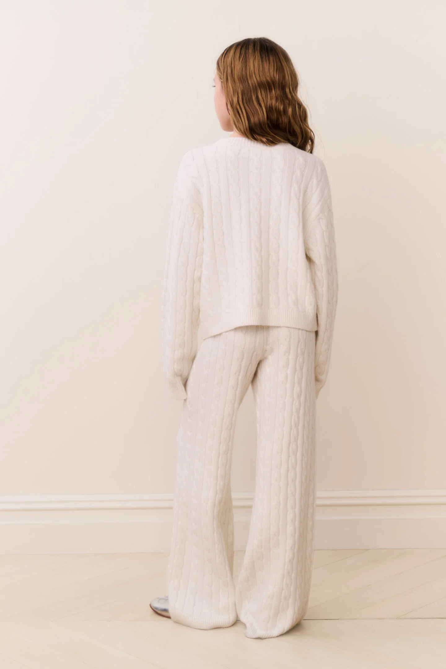 Tween Shalley Pant Cable Knit Pants - Image 3