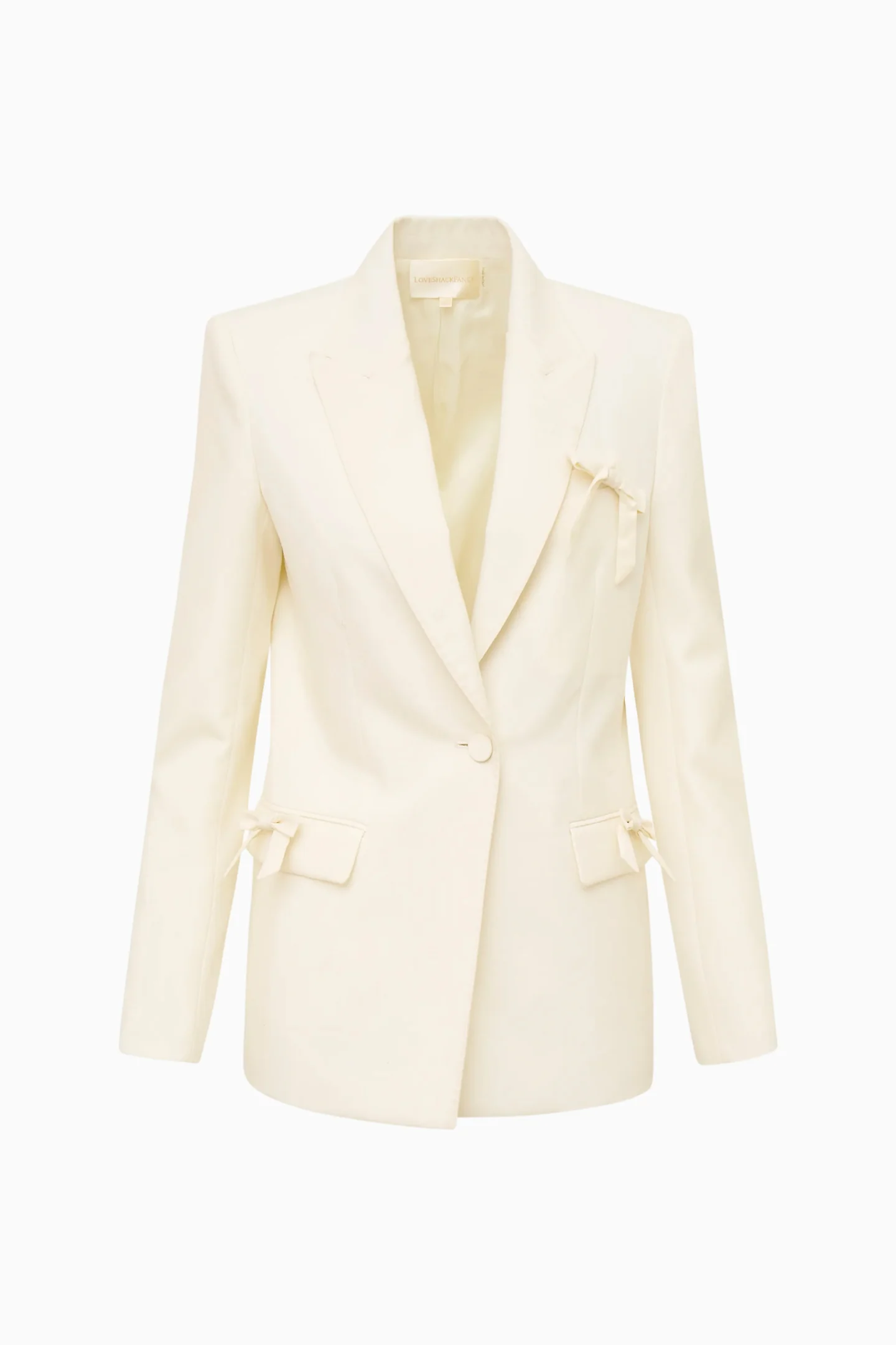 Shayne Wool-Blend Bow-Embellished Blazer - Image 11