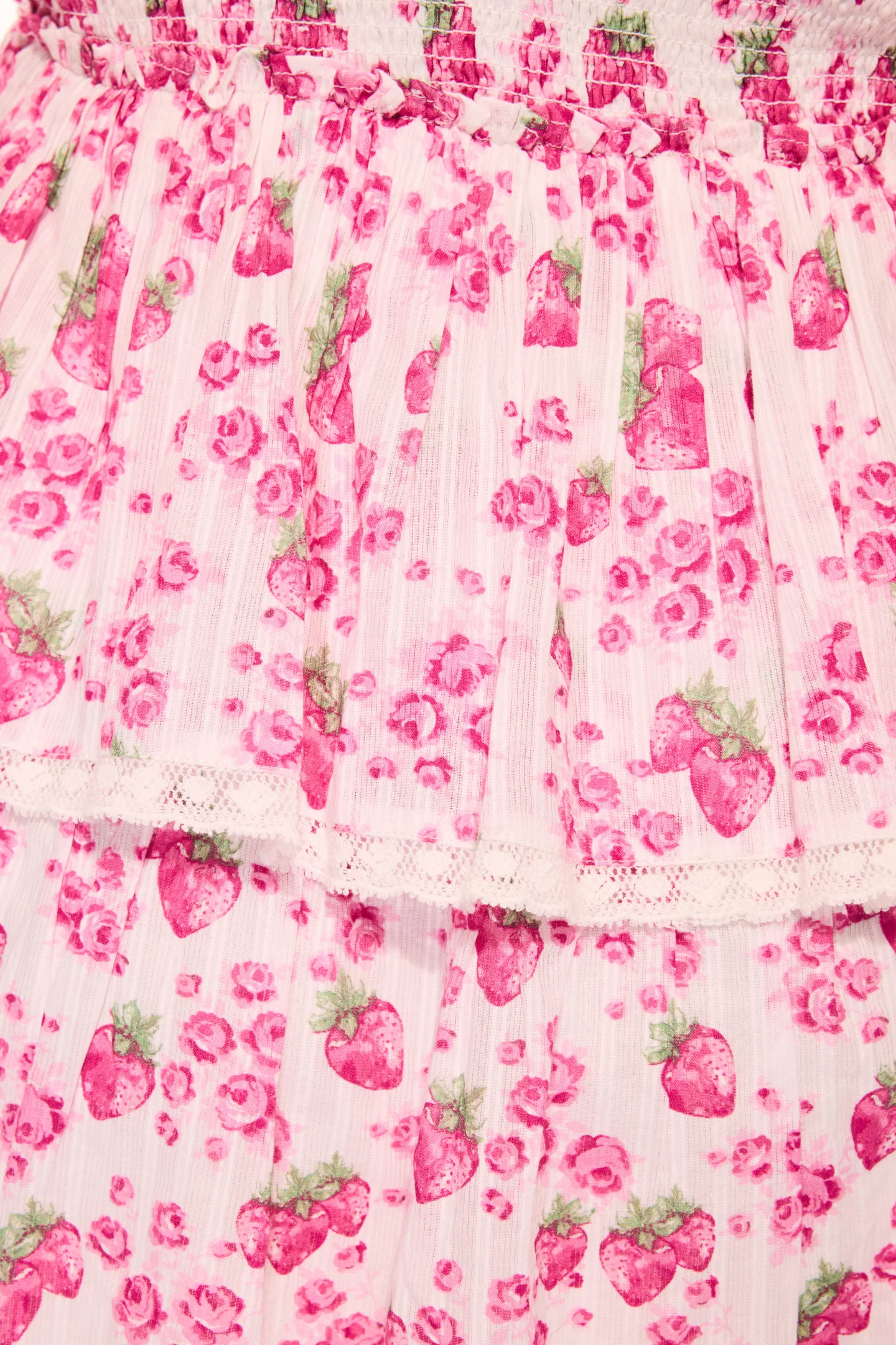 Soira Summer Heirloom Print Mini Dress - Image 4